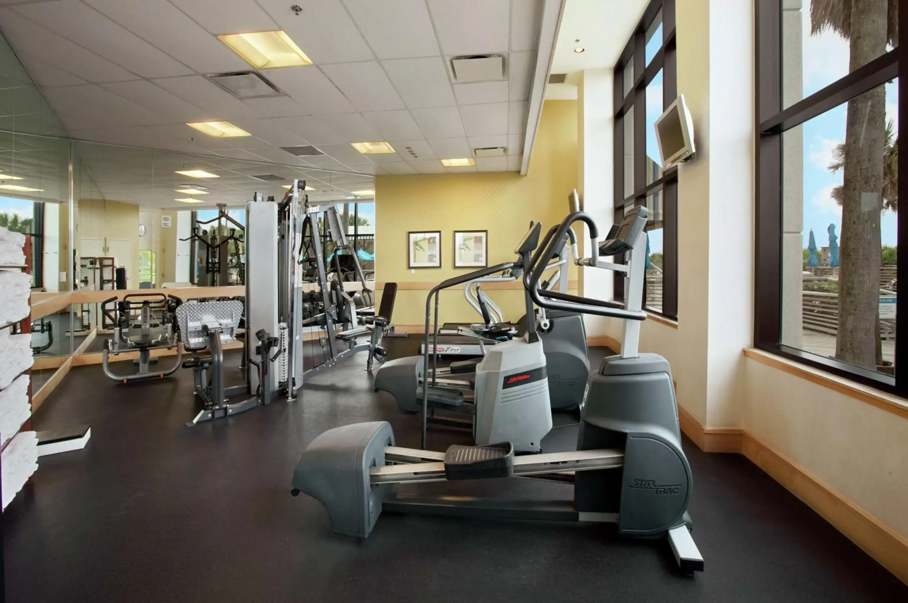 Fitness centre/facilities, Fitness Center/Facilities in Hilton Cocoa Beach Oceanfront