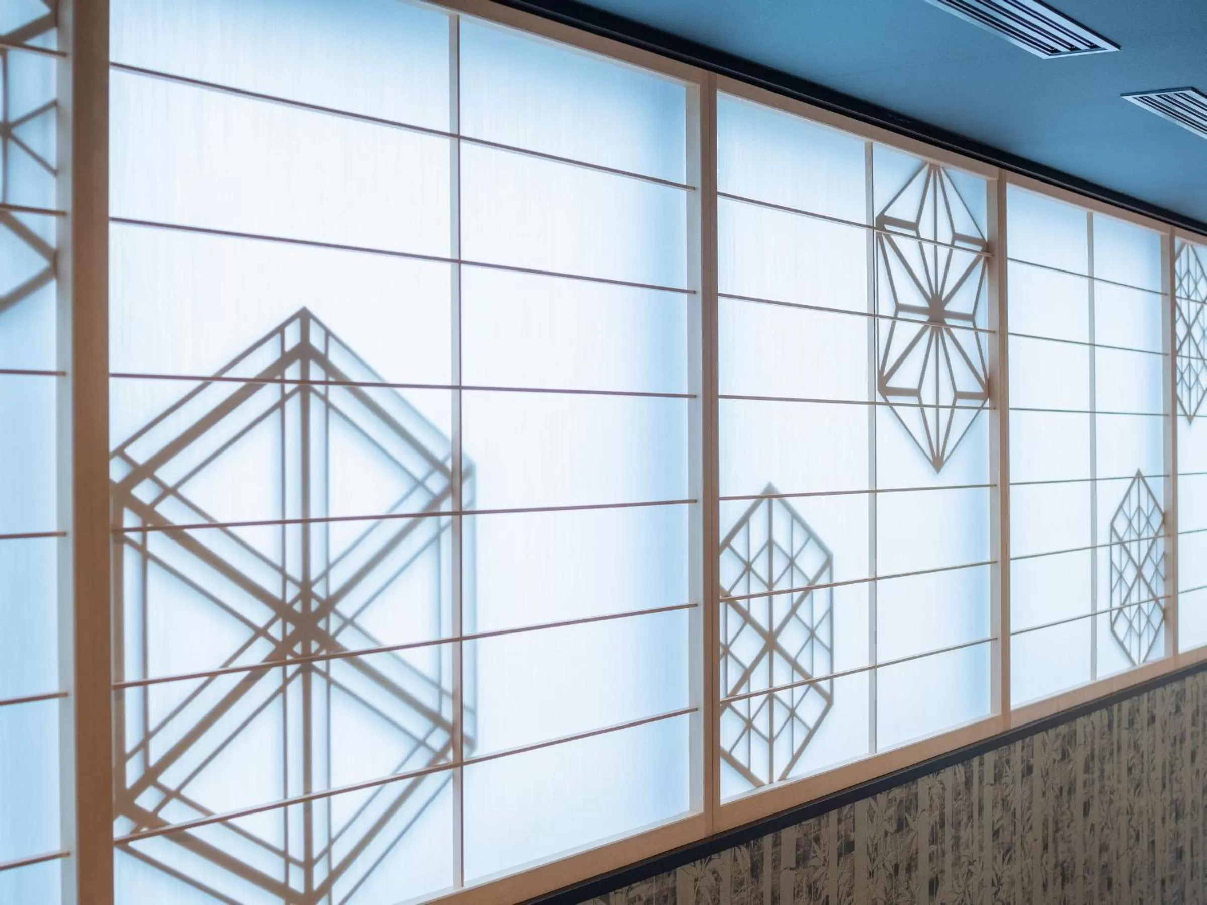 Decorative detail in Tosei Hotel Cocone Asakusa Kuramae