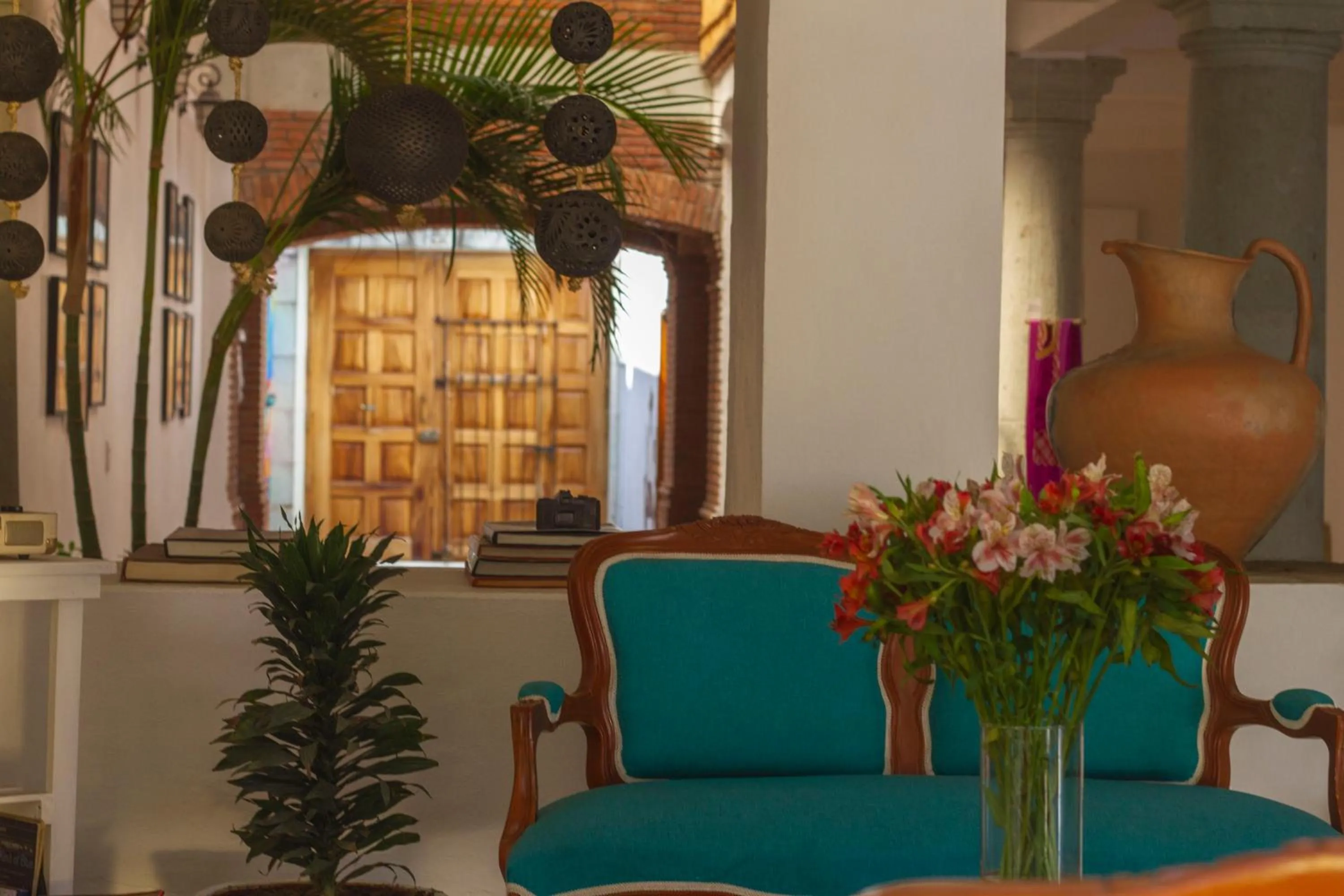 Lobby or reception in NaNa Vida Hotel Oaxaca