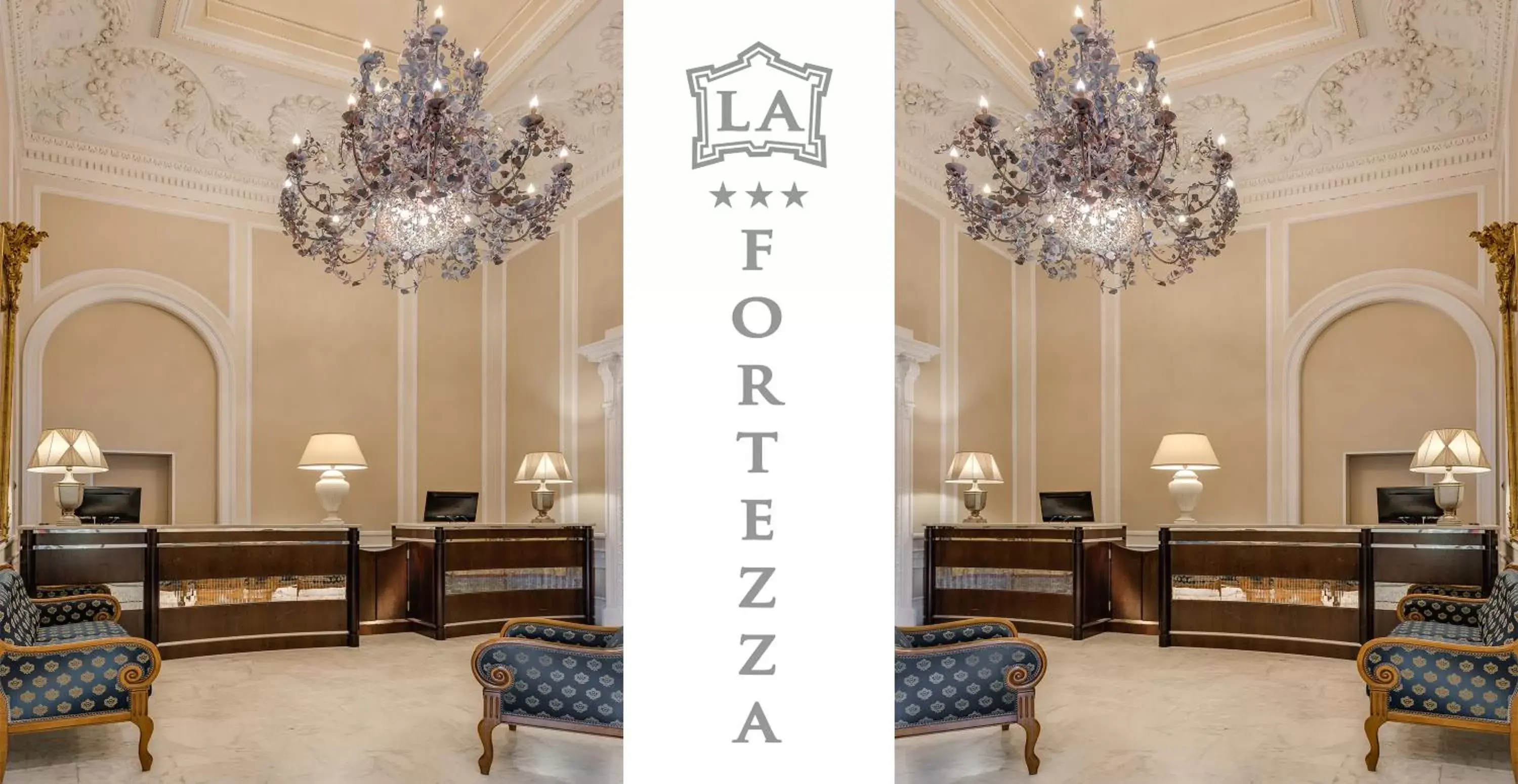 Lobby or reception in Hotel La Fortezza