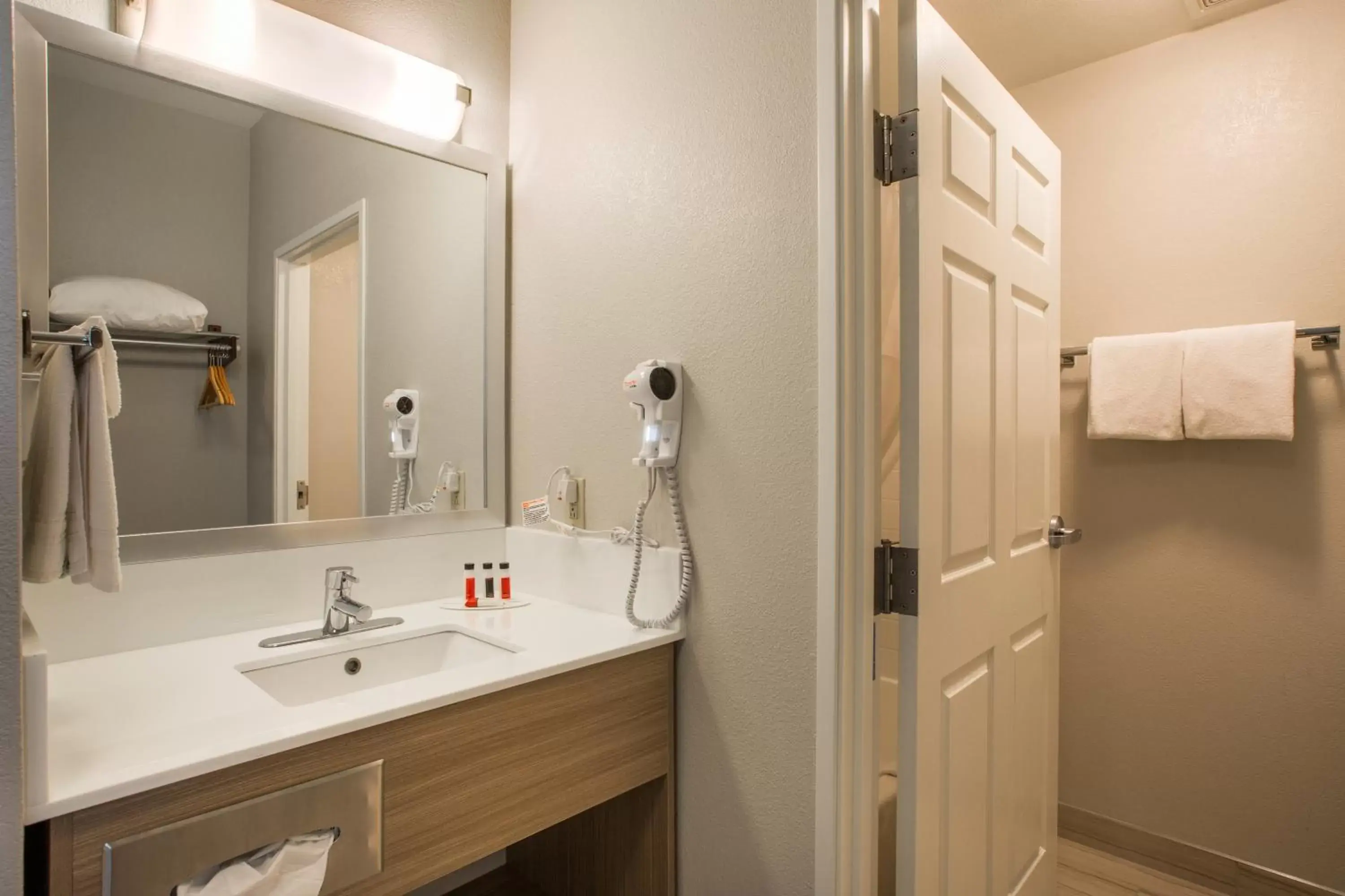 Bathroom in Baymont by Wyndham Albuquerque Airport