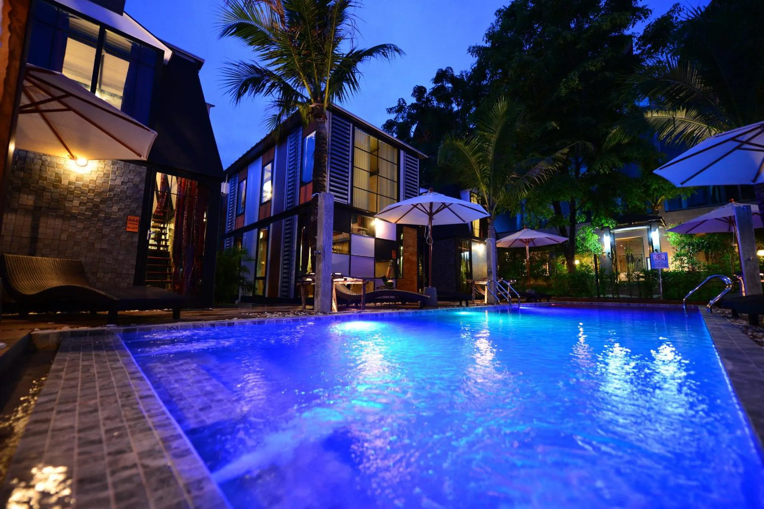 Swimming pool in Bukit Pool Villas - SHA Extra Plus