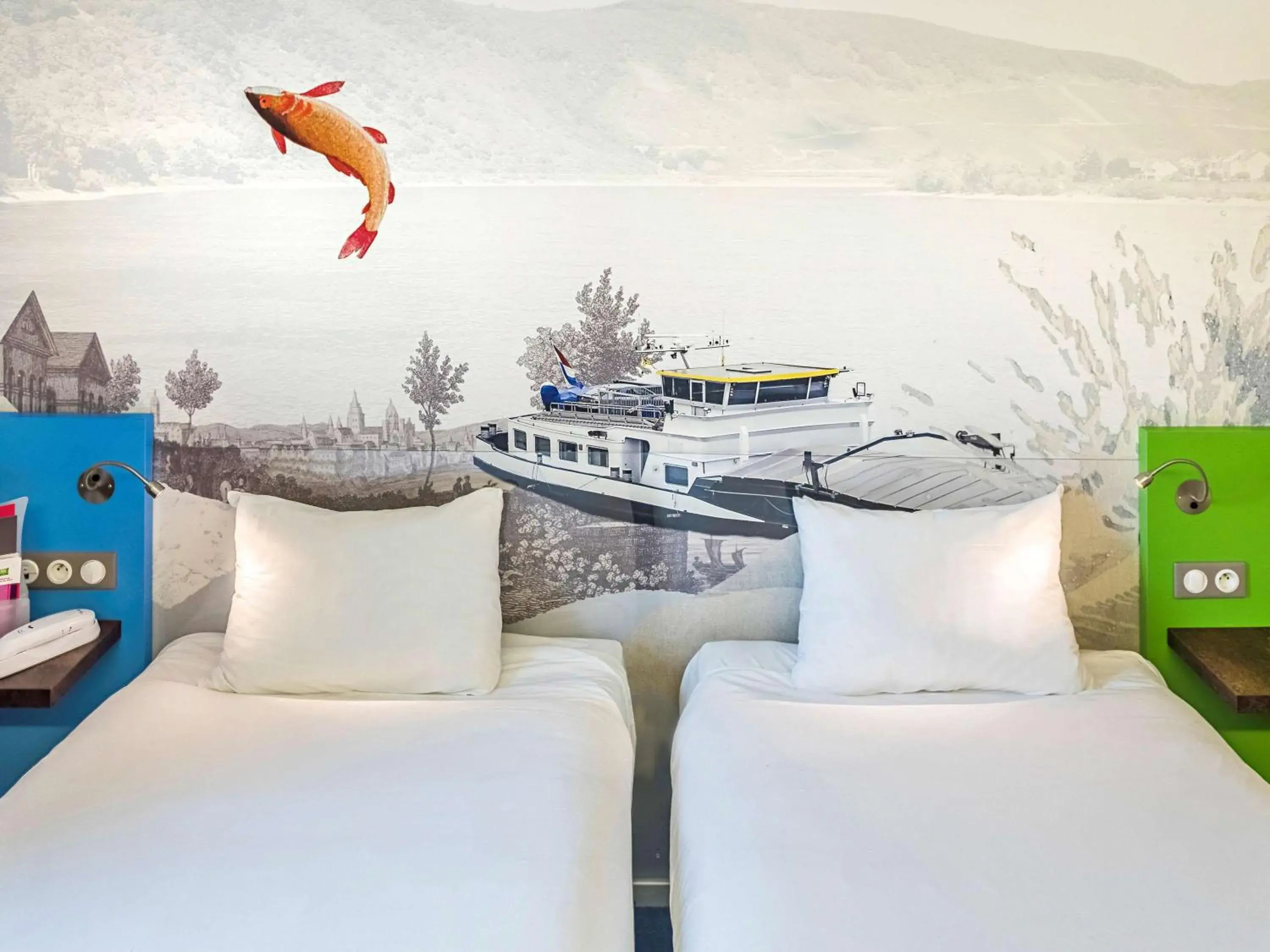 Property building, Bed in ibis Styles Strasbourg Avenue du Rhin Property building, Bed in ibis Styles Strasbourg Avenue du Rhin