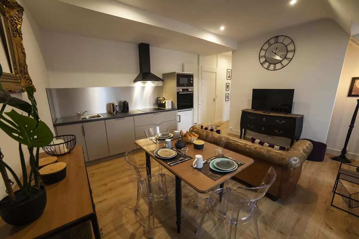 Kitchen or kitchenette in Bienvenue Chez Nous