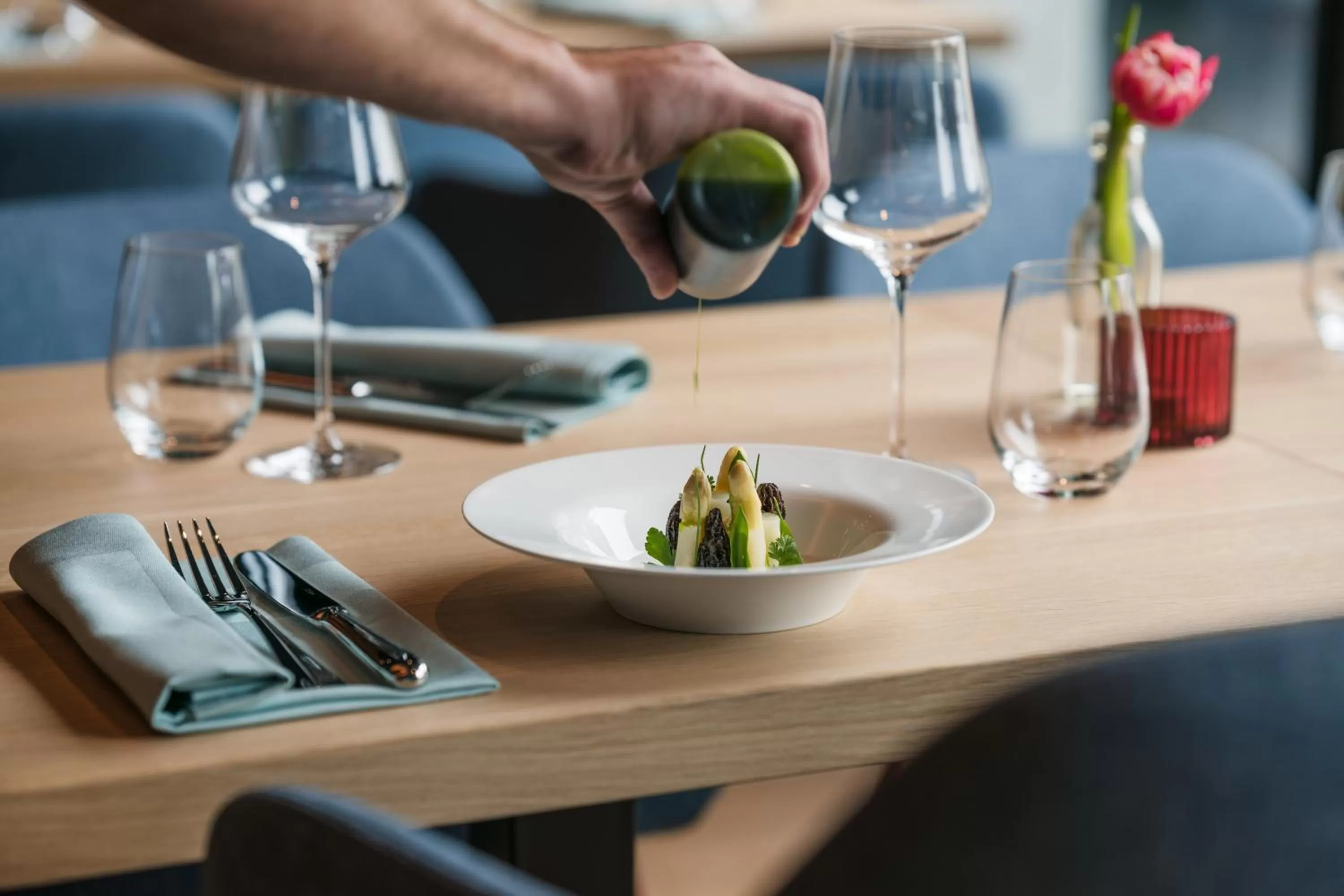 Restaurant/places to eat in b-smart hotel Schönenwerd