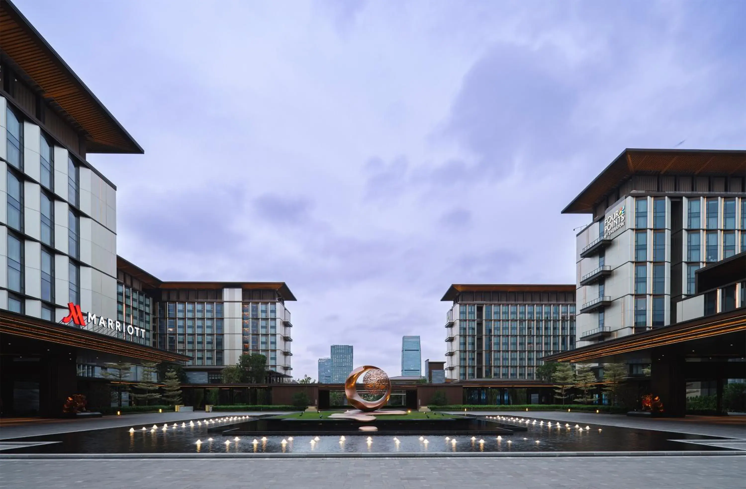 Property building in Four Points by Sheraton Guangzhou, Baiyun