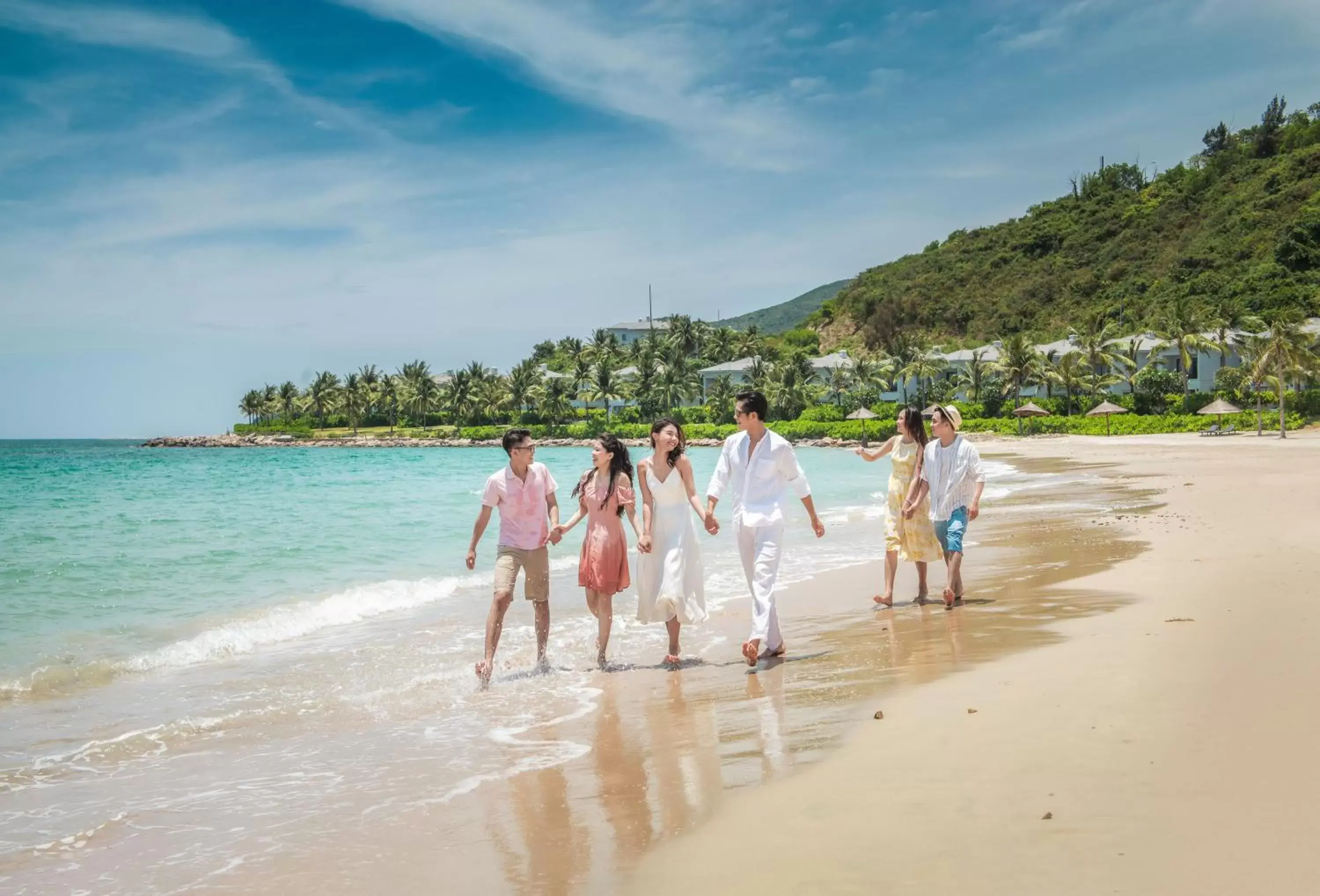 Beach in Vinpearl Resort Nha Trang