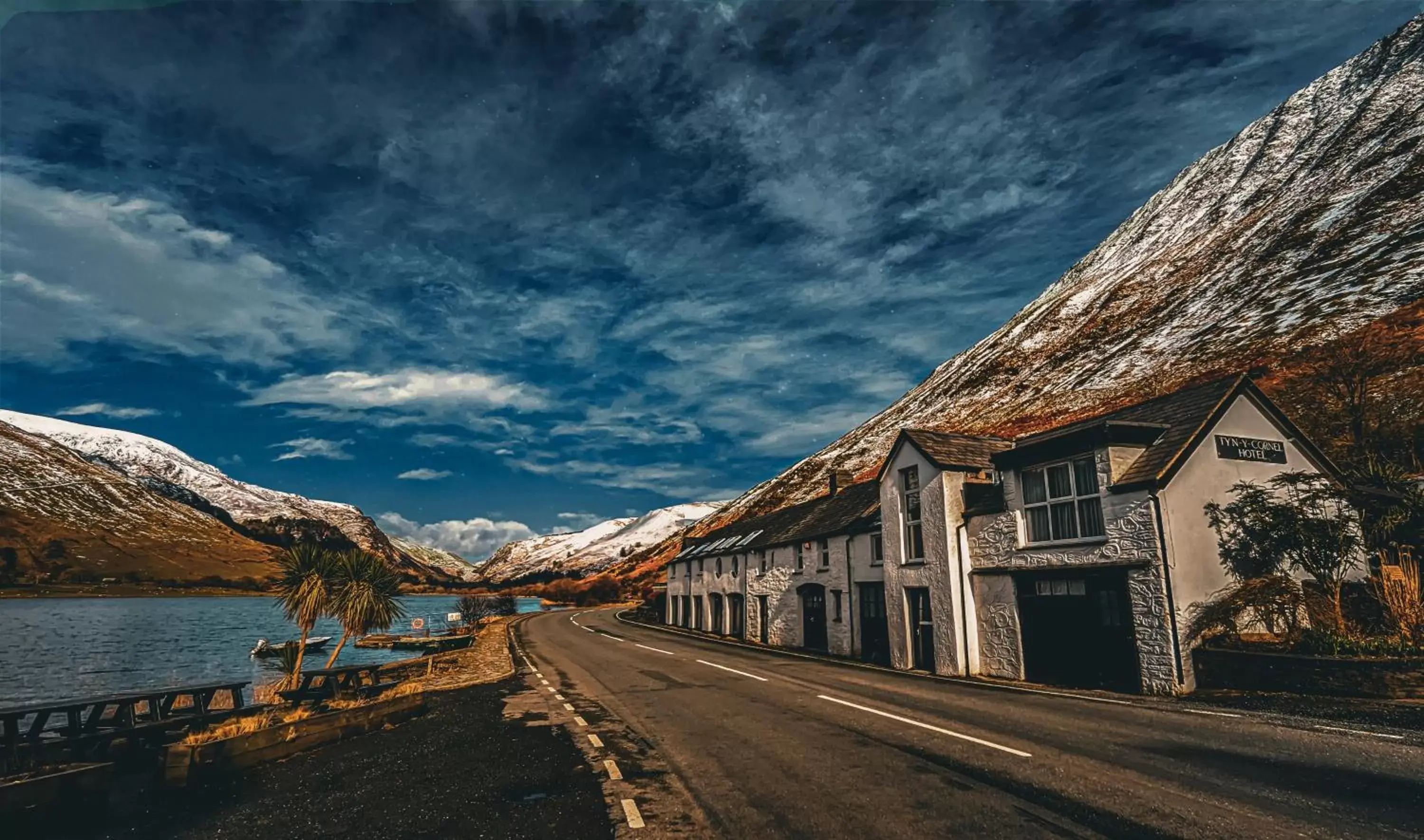 Winter in Tynycornel Hotel