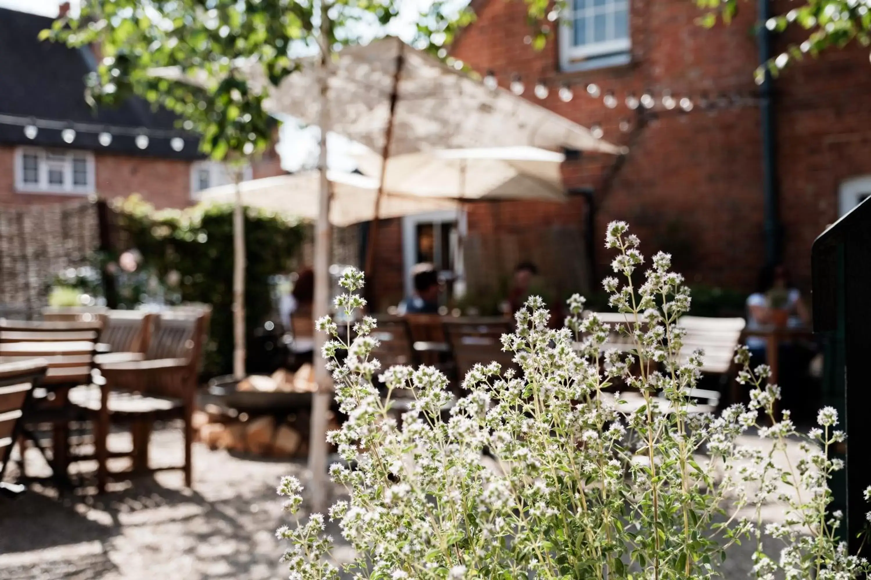 Balcony/Terrace, Restaurant/Places to Eat in Bel and The Dragon-Kingsclere