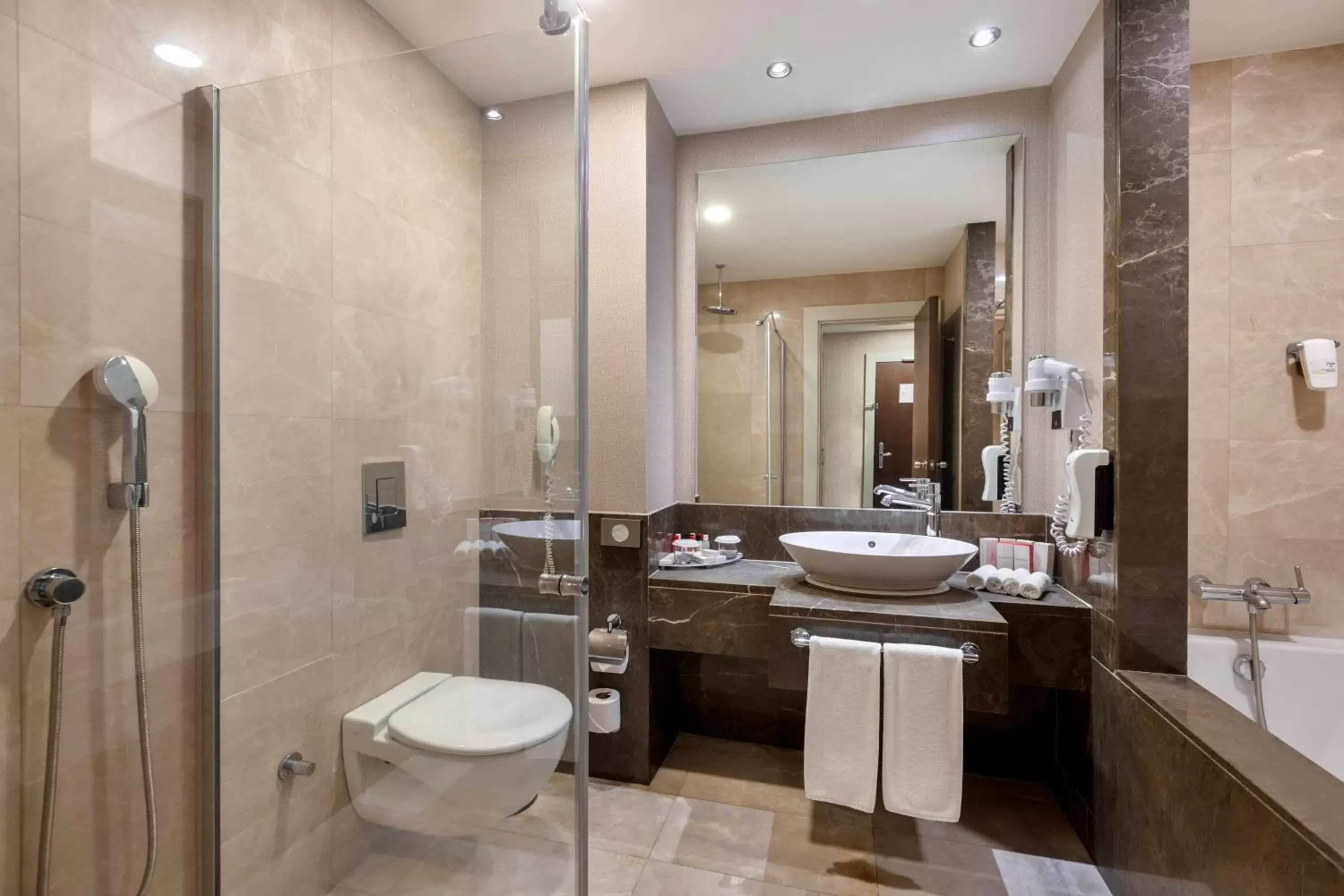 Shower, Bathroom in Ramada Plaza Antalya