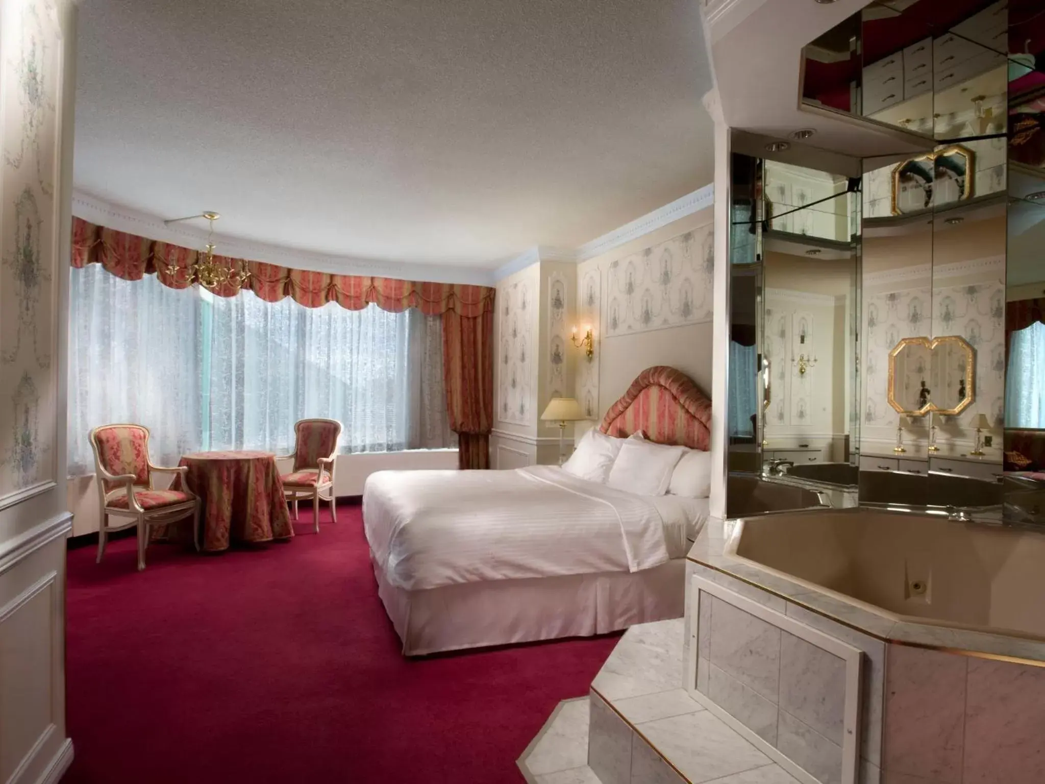 Bed in Fantasyland Hotel