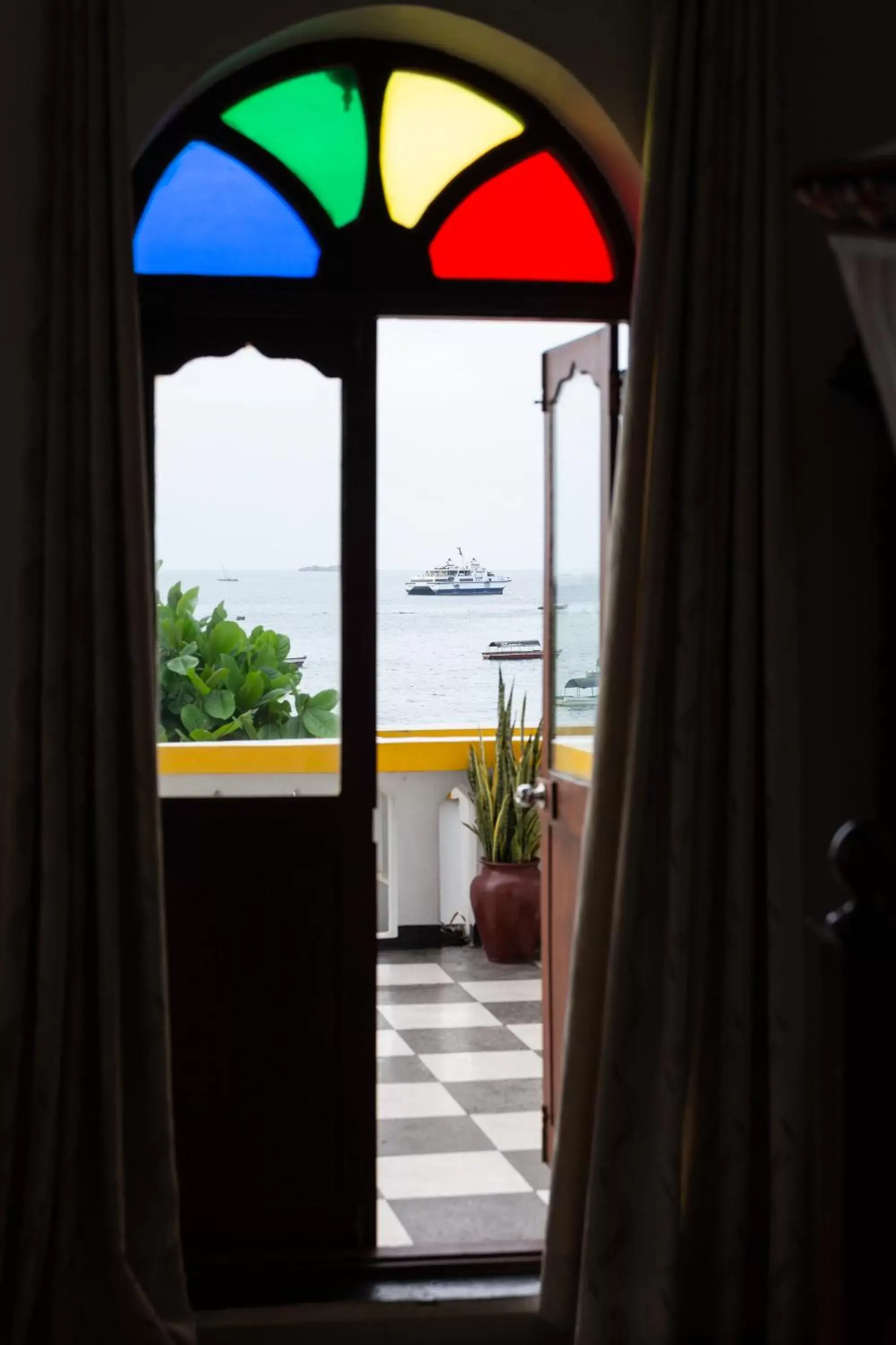 Balcony/Terrace in Tembo House Hotel