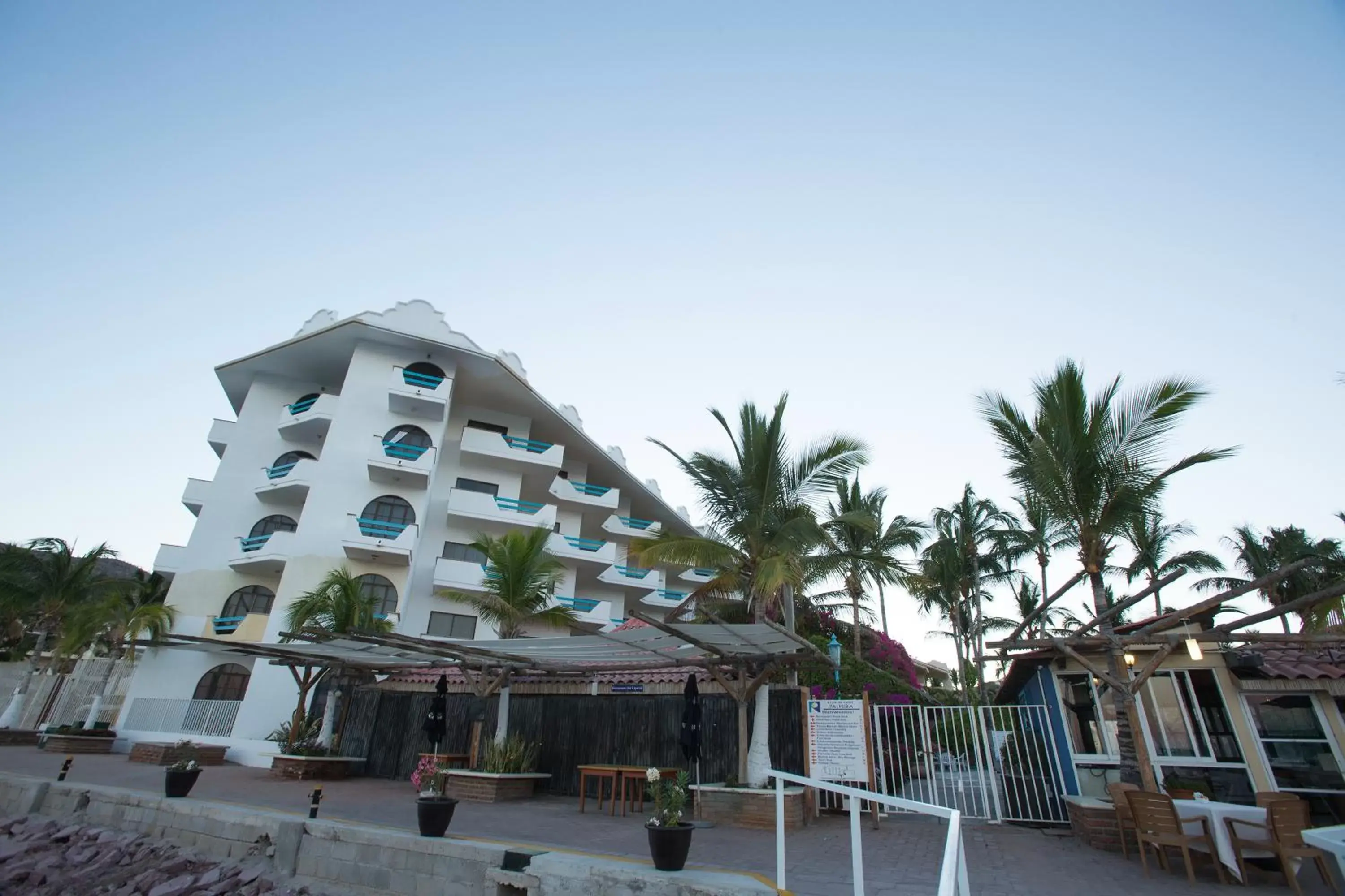 Bird's eye view, Property Building in The Marine Waterfront Hotel