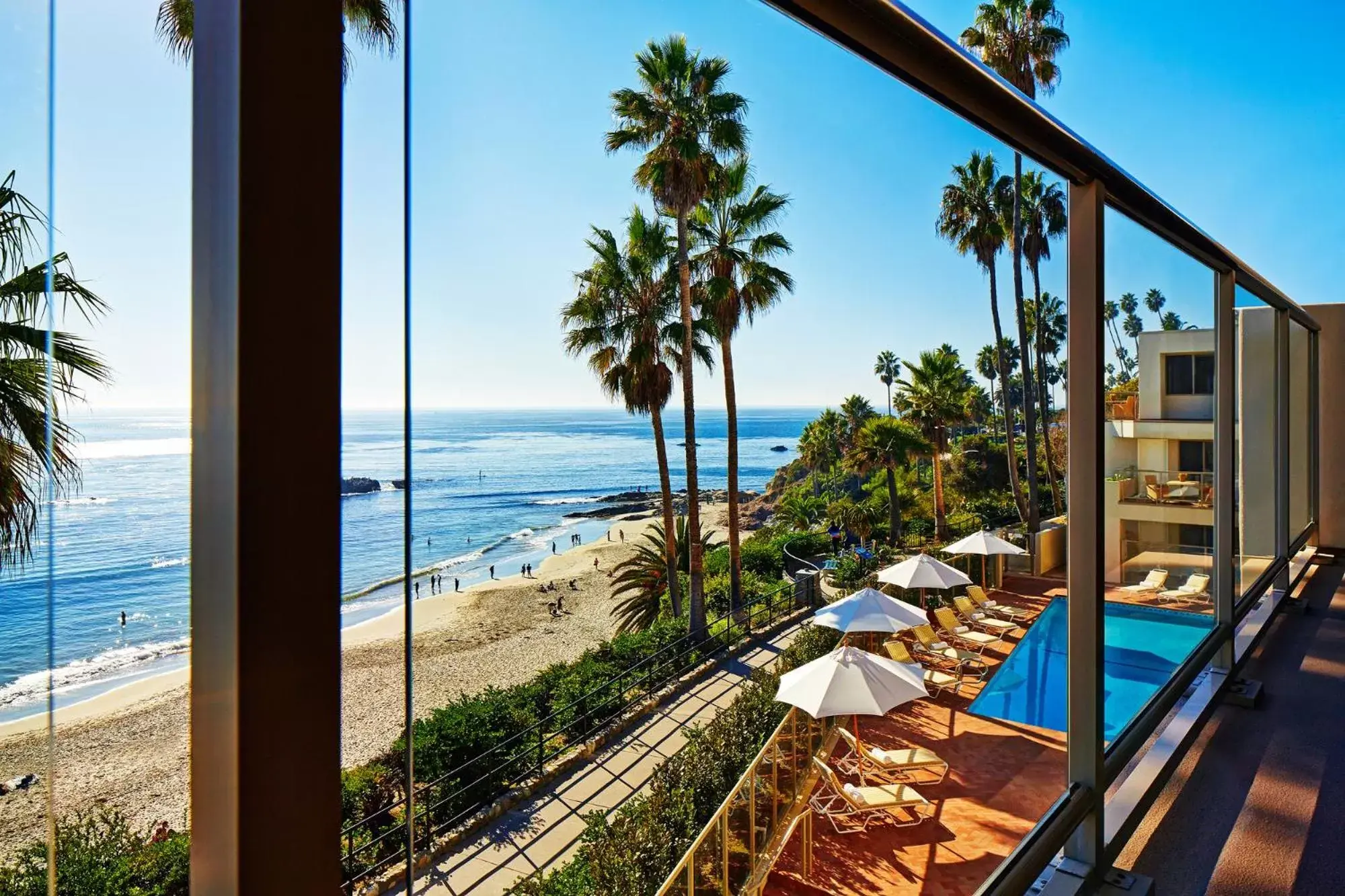 View (from property/room), Pool View in Inn at Laguna Beach