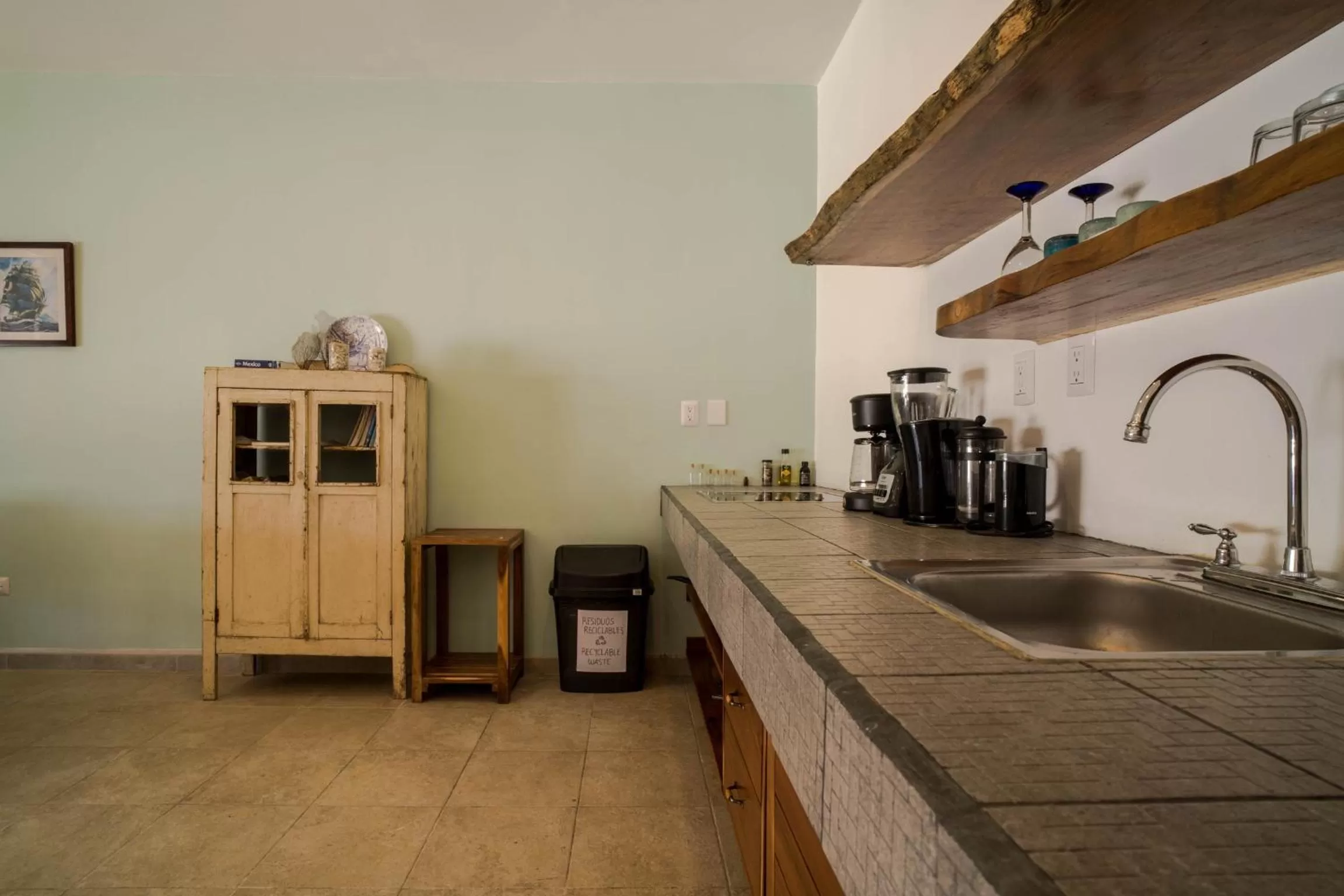 Kitchen or kitchenette, Kitchen/Kitchenette in Caliza Tulum Hotel