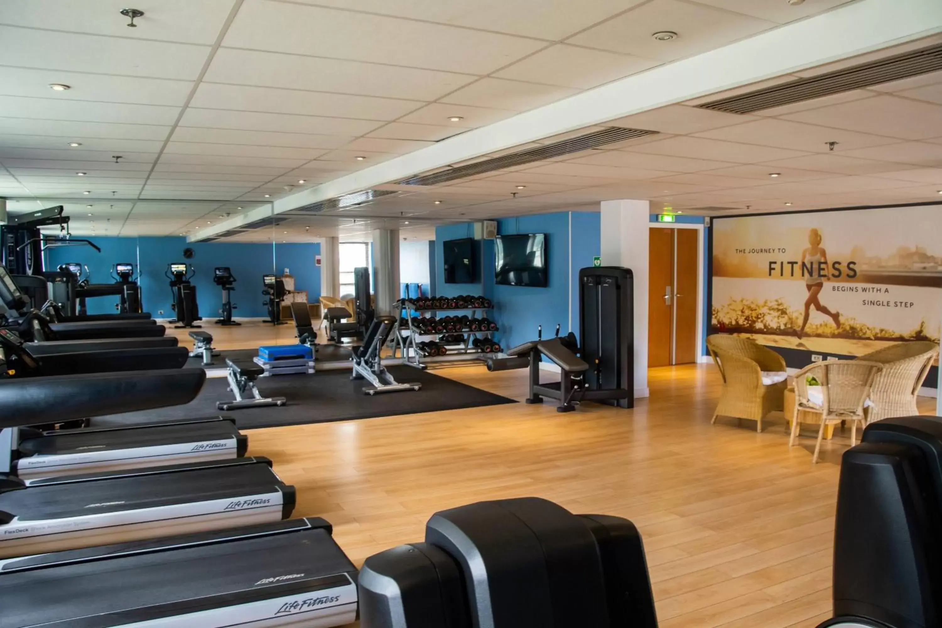 Fitness centre/facilities, Fitness Center/Facilities in Paris Marriott Charles de Gaulle Airport Hotel