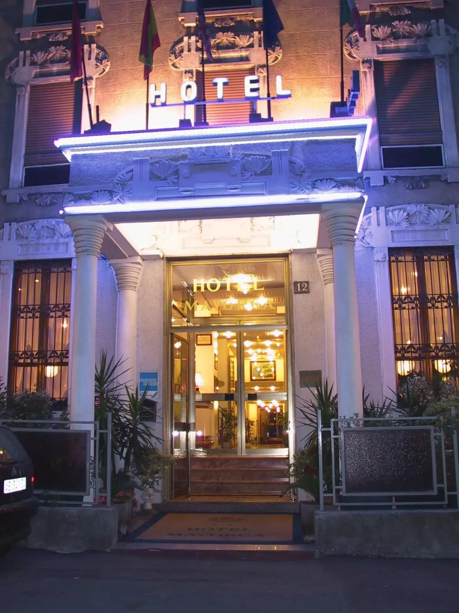 Facade/entrance in Hotel Mayorca