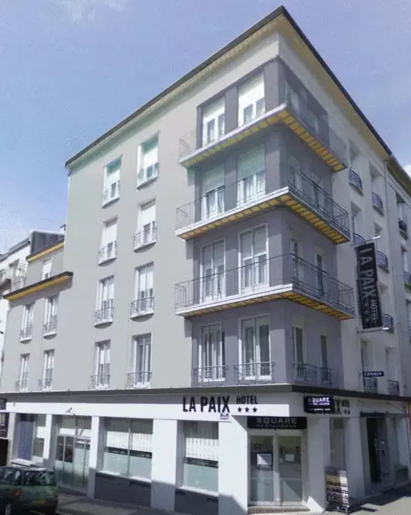 Facade/entrance, Property Building in La Paix Hôtel Contemporain Brest centre ville