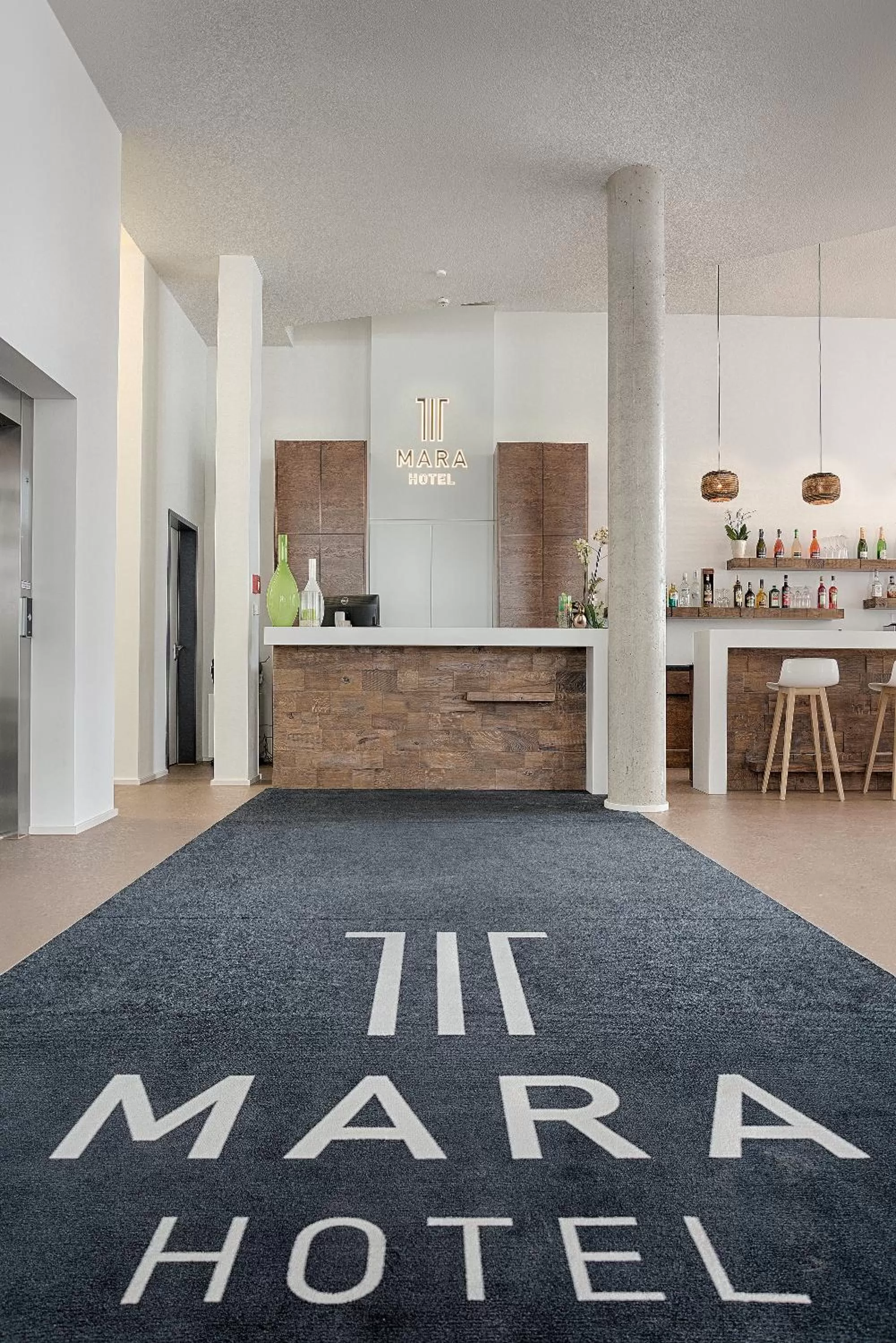 Lobby or reception in MARA Hotel