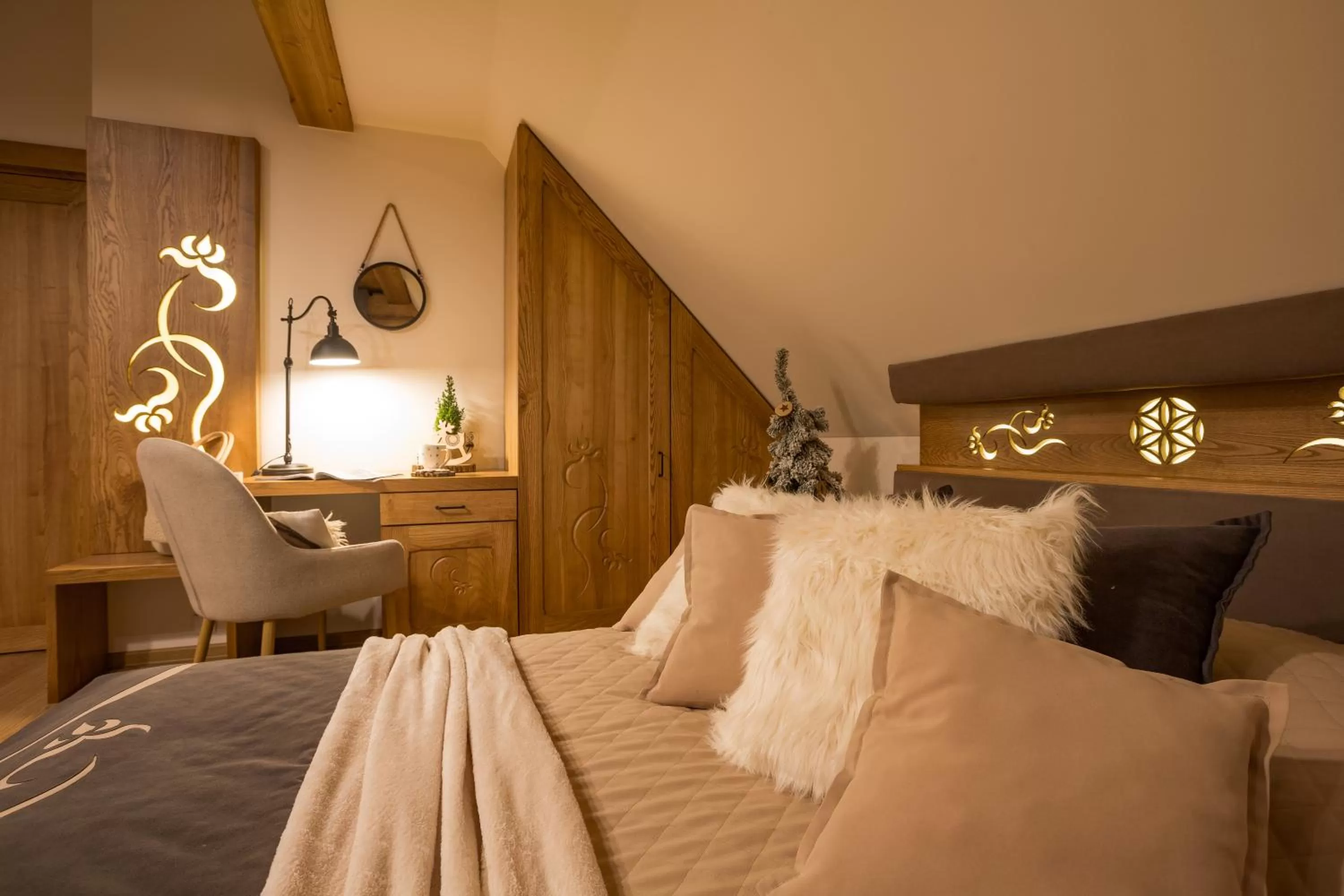 Bed in Dom Gościnny Bachledova