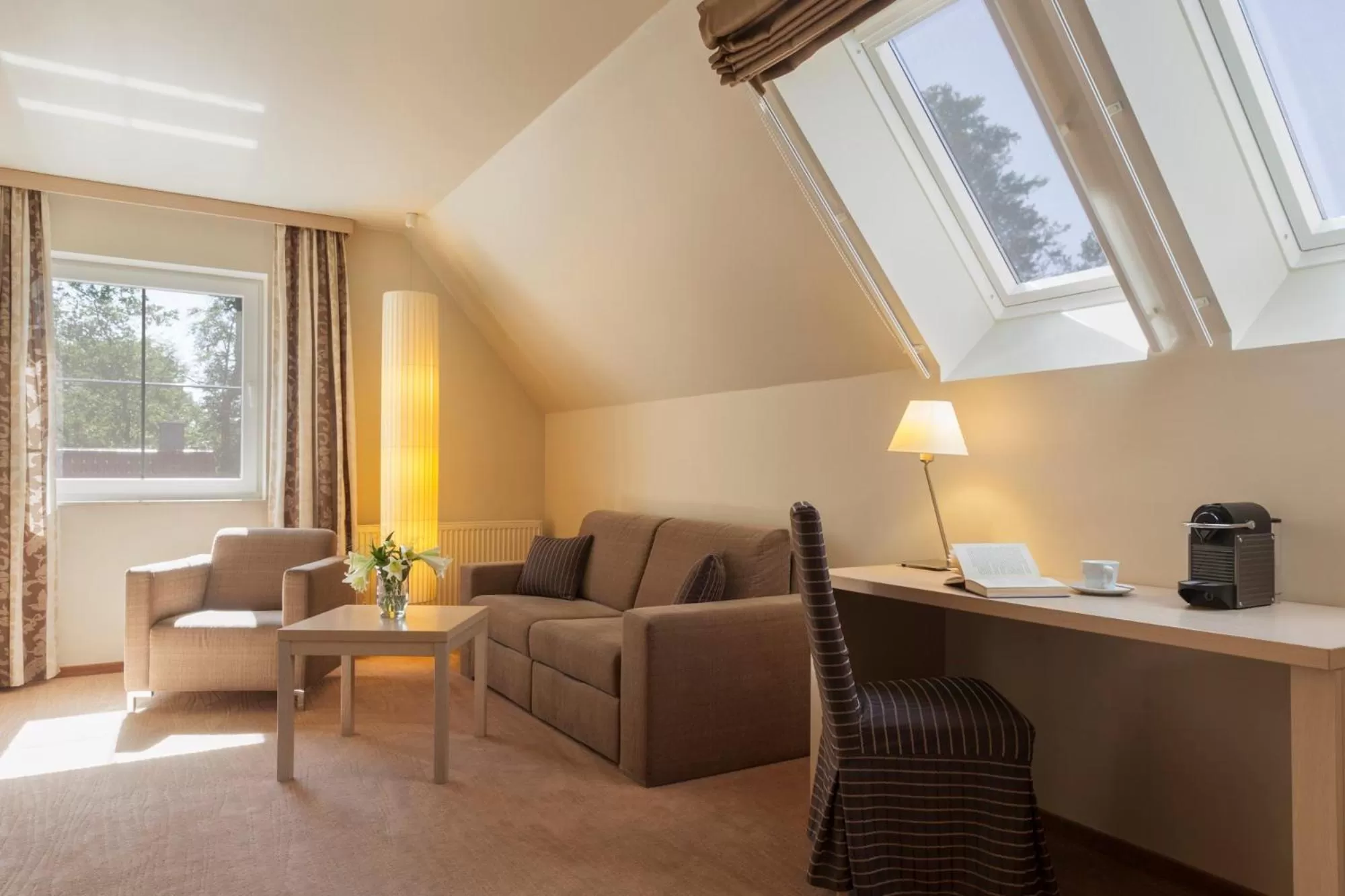 Coffee/tea facilities in Logis Hôtel Kur- und Wellnesshaus Spree Balance