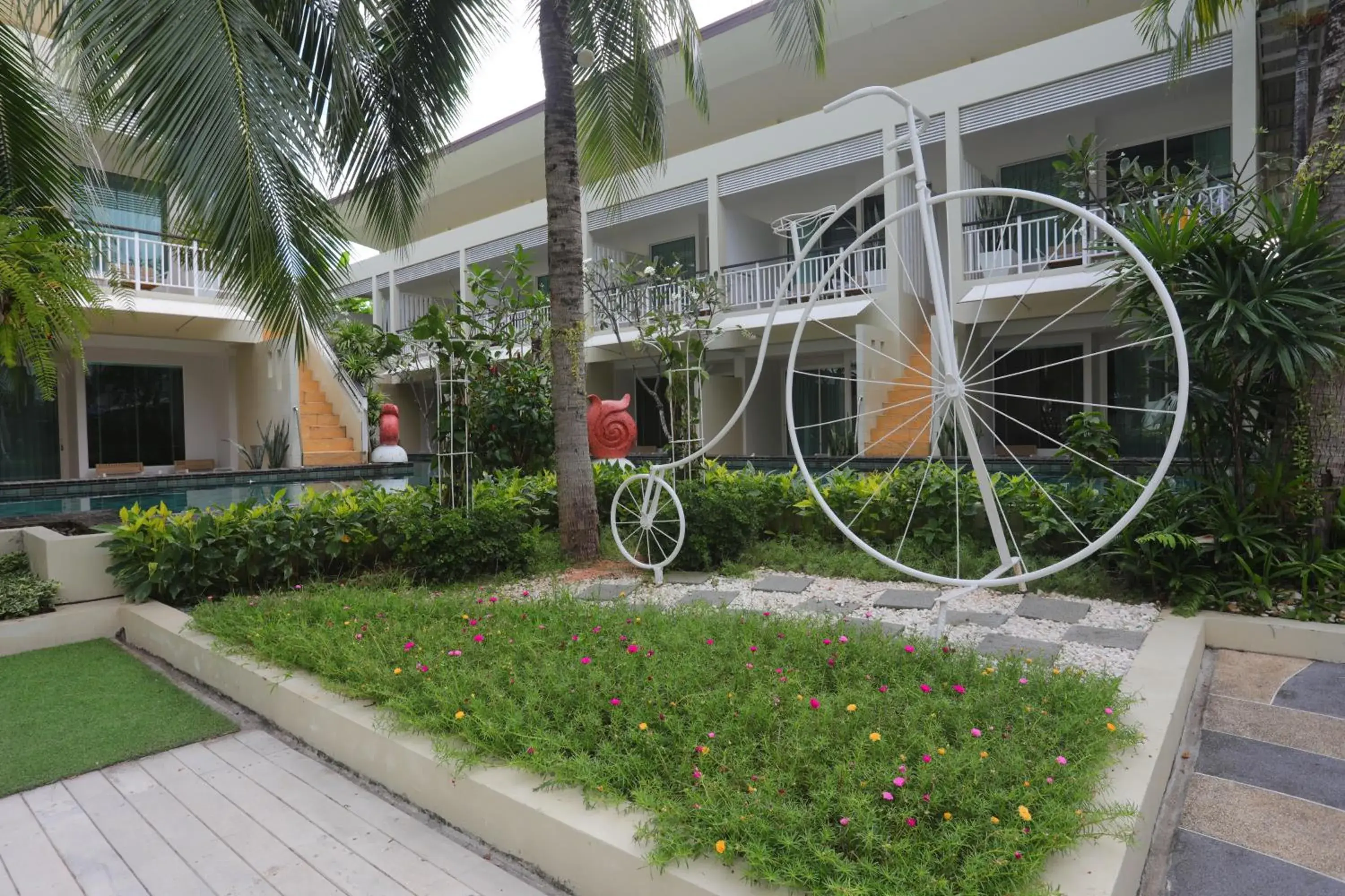 Property building in A2 Pool Resort - SHA Plus Property building in A2 Pool Resort - SHA Plus