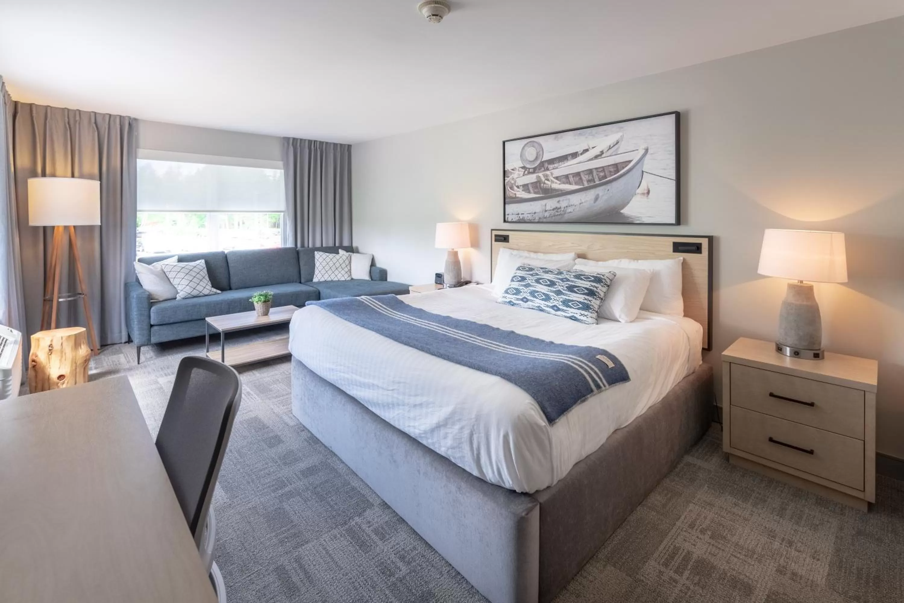 Bed in Mill River Resort