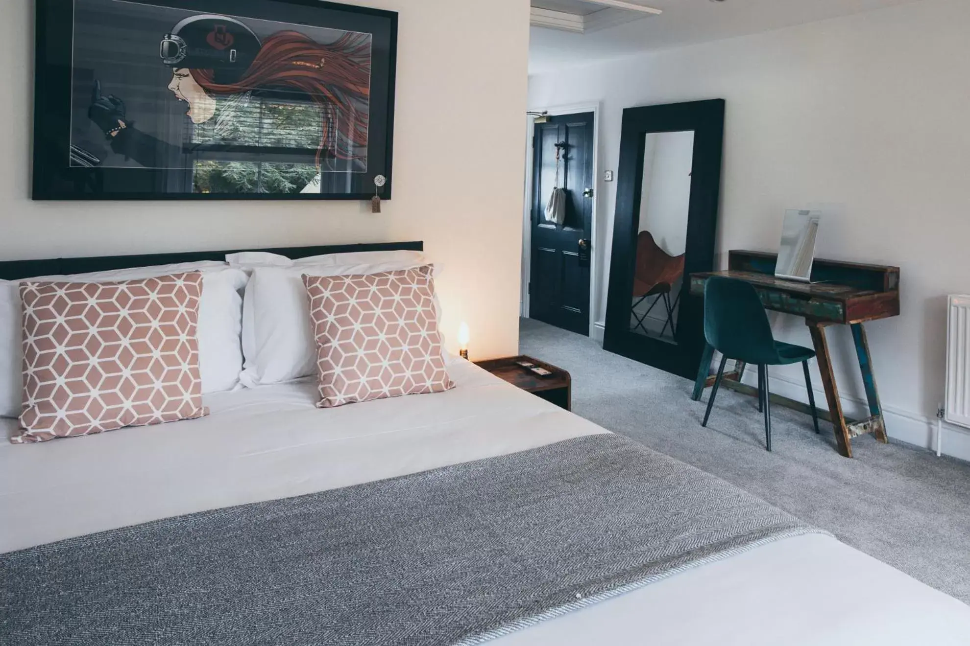 Bedroom, Bed in Caffeine&Machine Bedroom, Bed in Caffeine&Machine