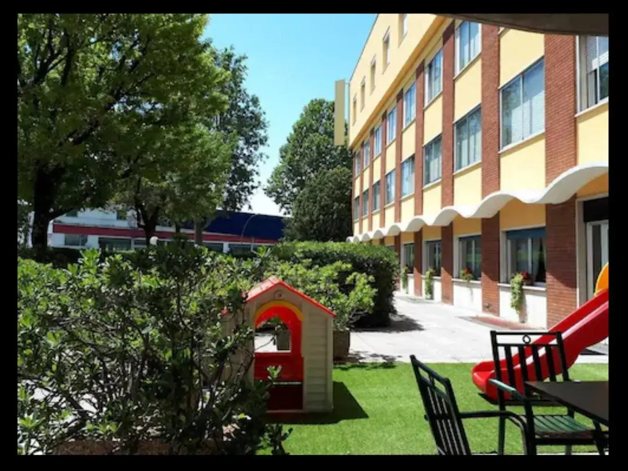 Property building, Children's Play Area in Euromotel Croce Bianca