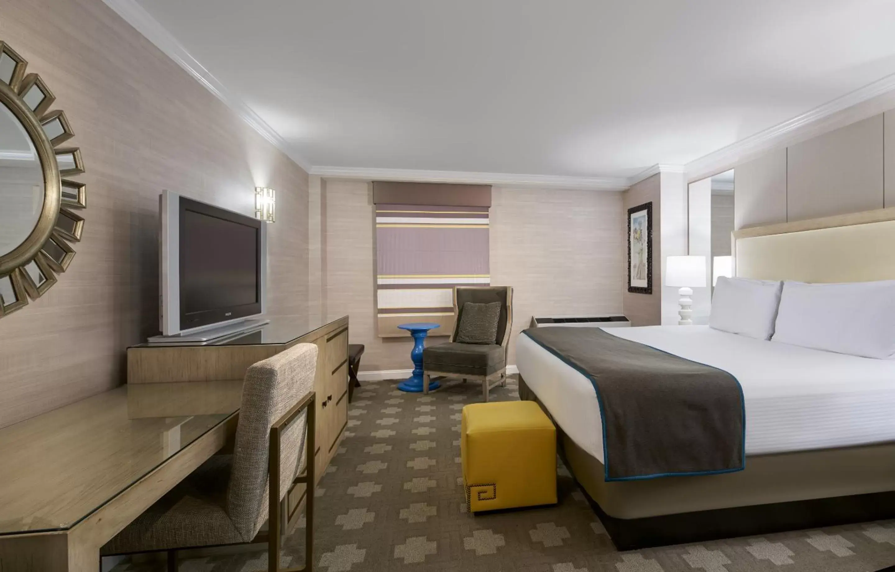 Bedroom in Caesars Atlantic City Hotel & Casino
