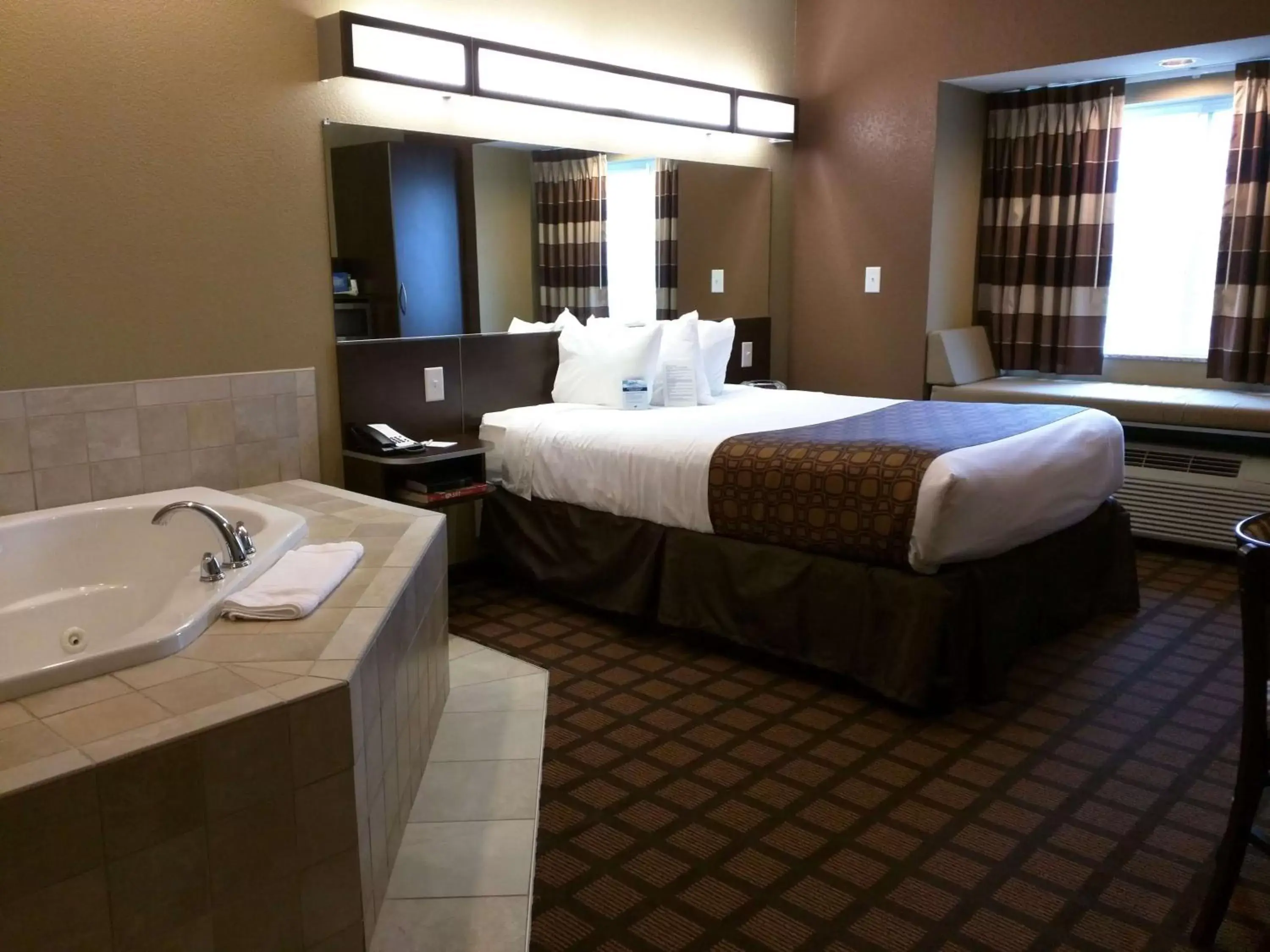 Photo of the whole room in Microtel Inn & Suites by Wyndham Minot