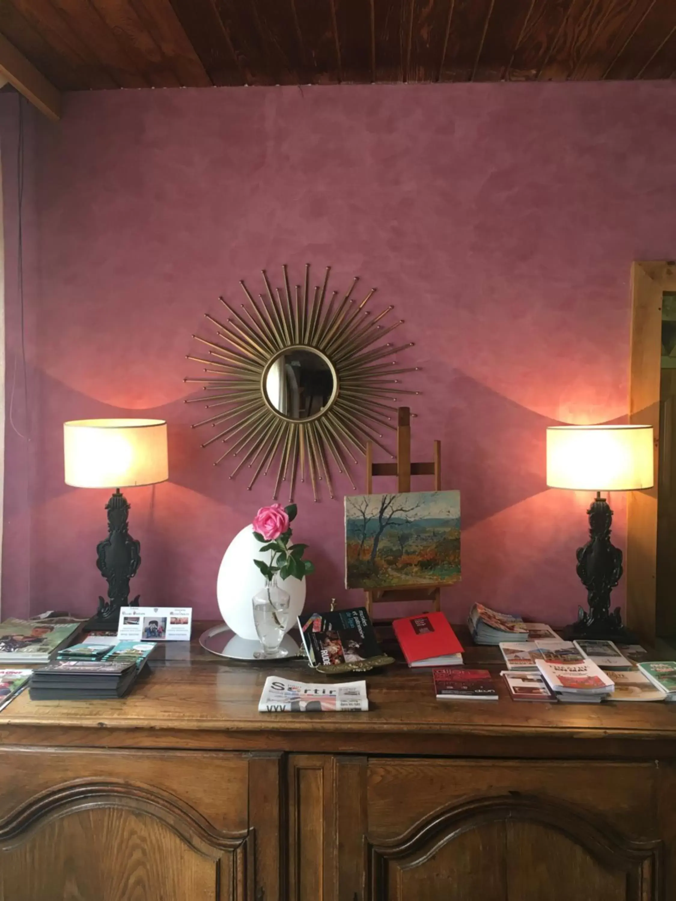 Lobby/Reception in Hotel Victor Hugo