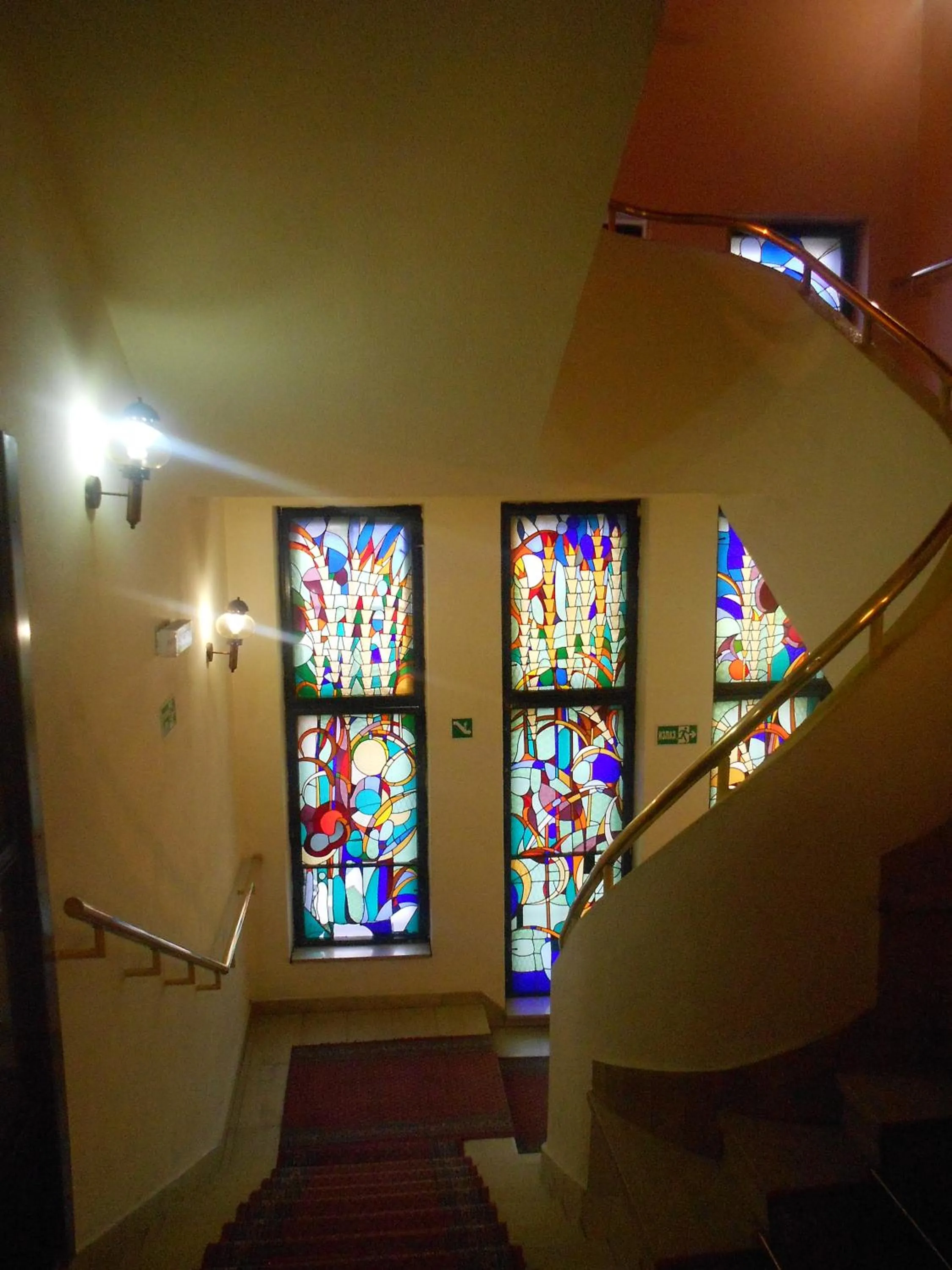 Decorative detail in Hotel Vojvodina