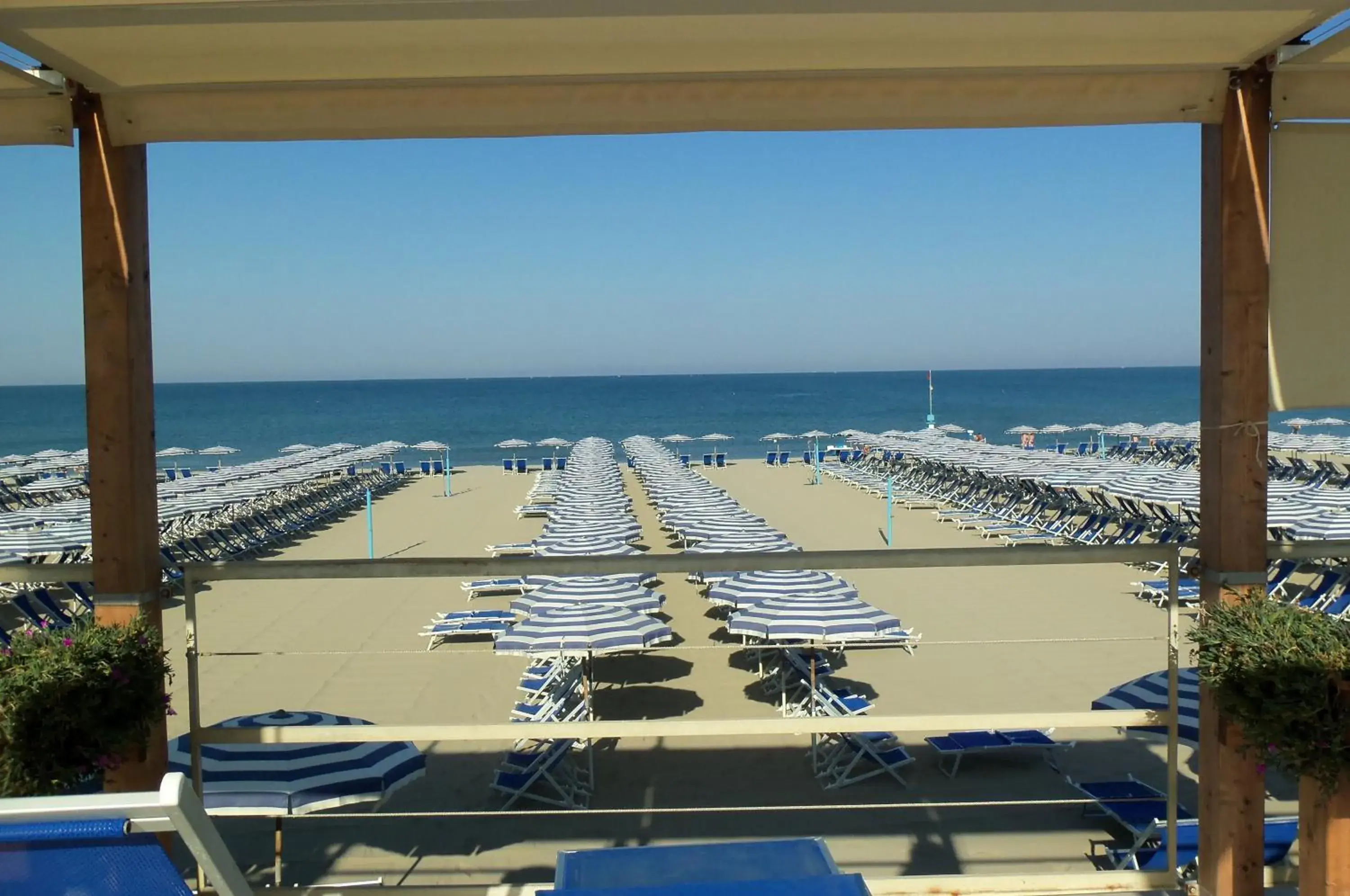 Beach in Grand Hotel Continental