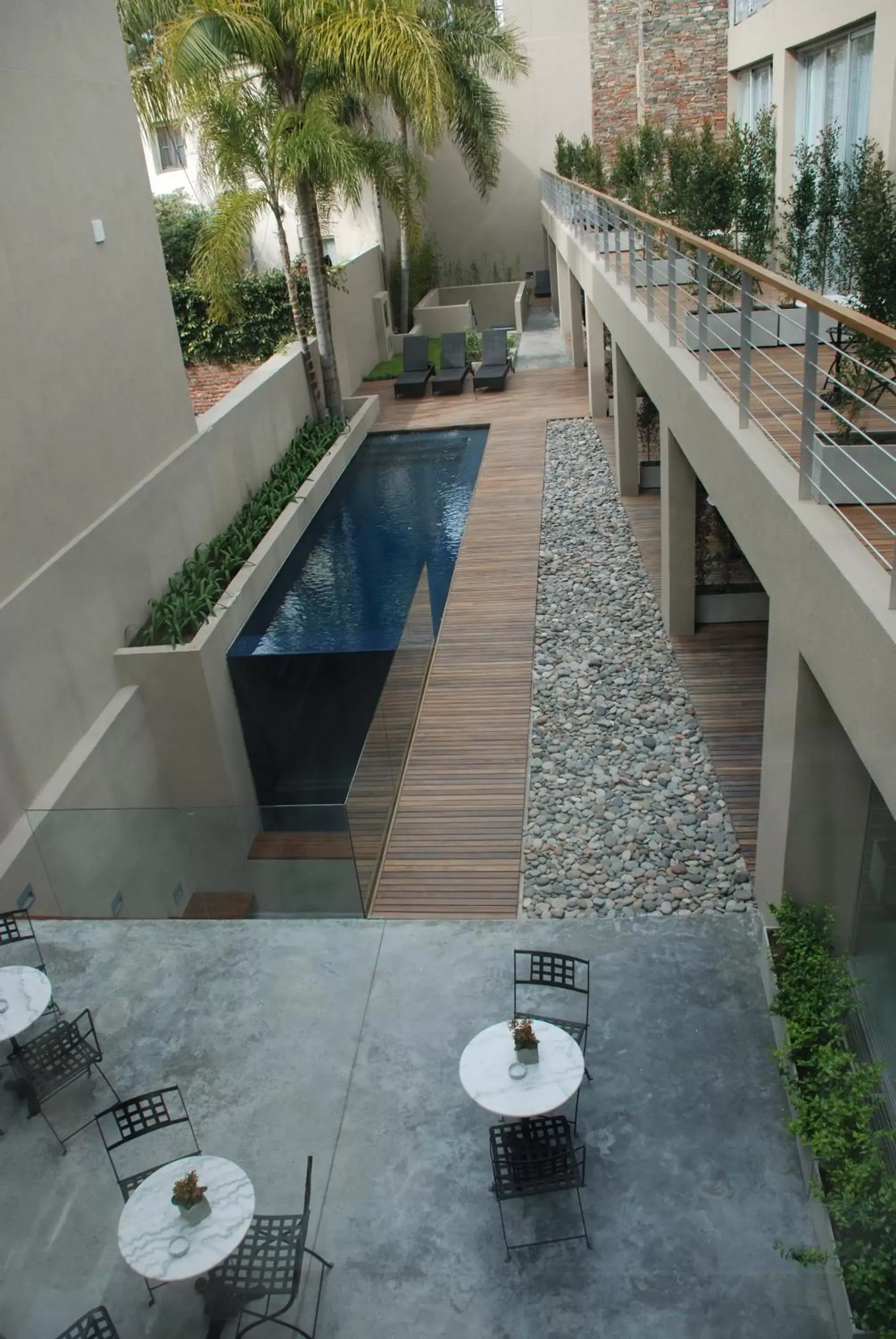 Bird's eye view, Pool View in San Isidro Plaza Hotel