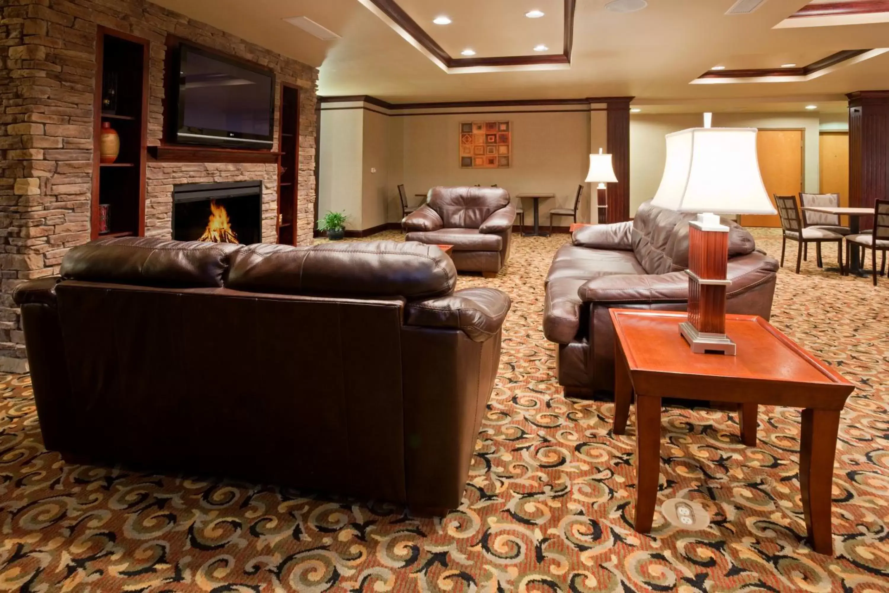 Lobby or reception, Seating Area in Baymont Inn & Suites by Wyndham Sturgis