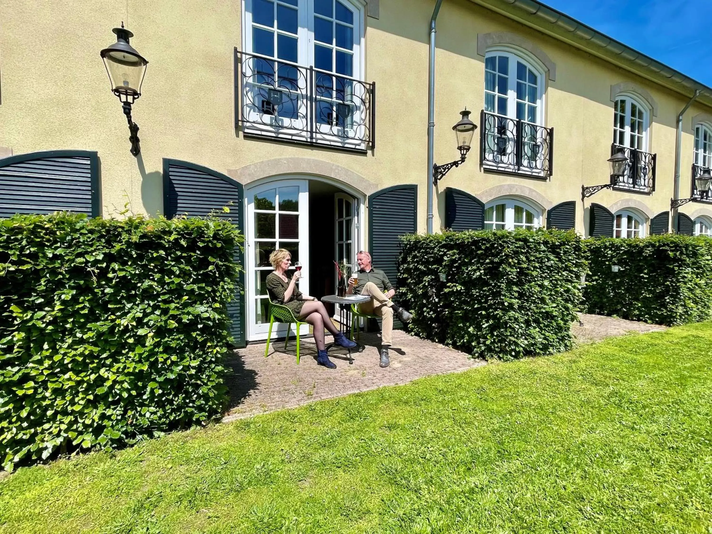 Garden, Property Building in Auberge De Hilver