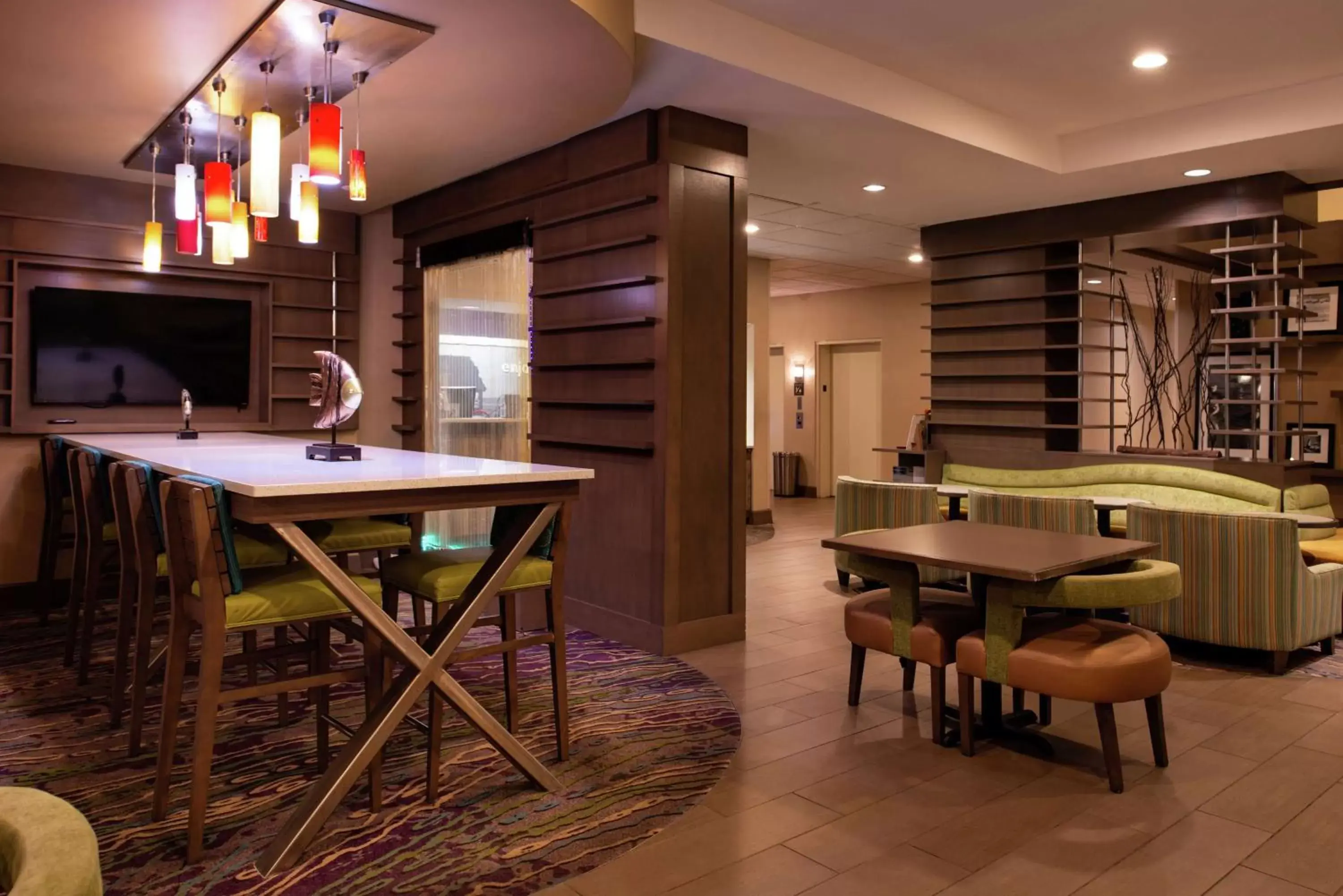 Lobby or reception, Dining Area in Hampton Inn Northwood