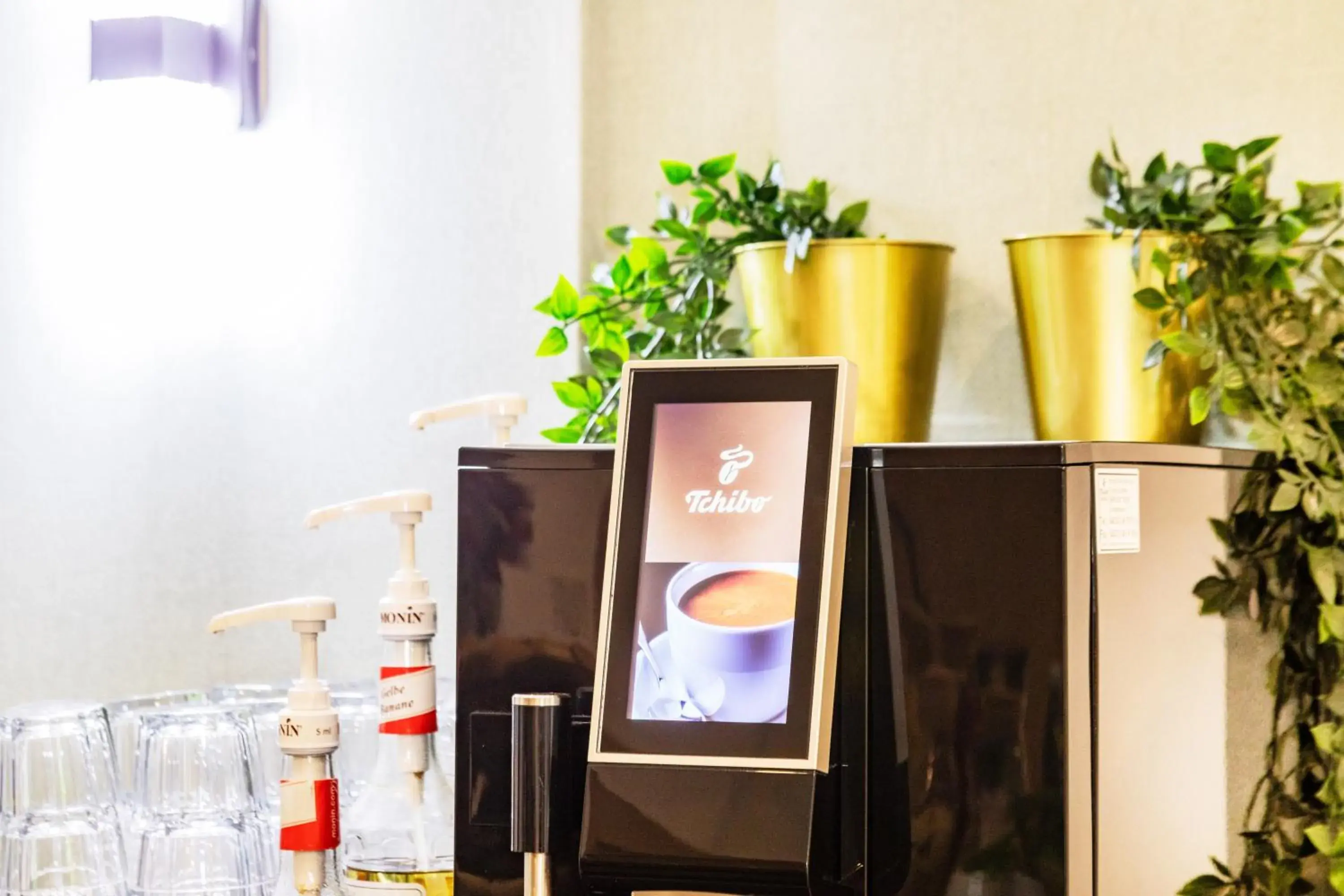 Coffee/tea facilities in Hotel Fürst Garden