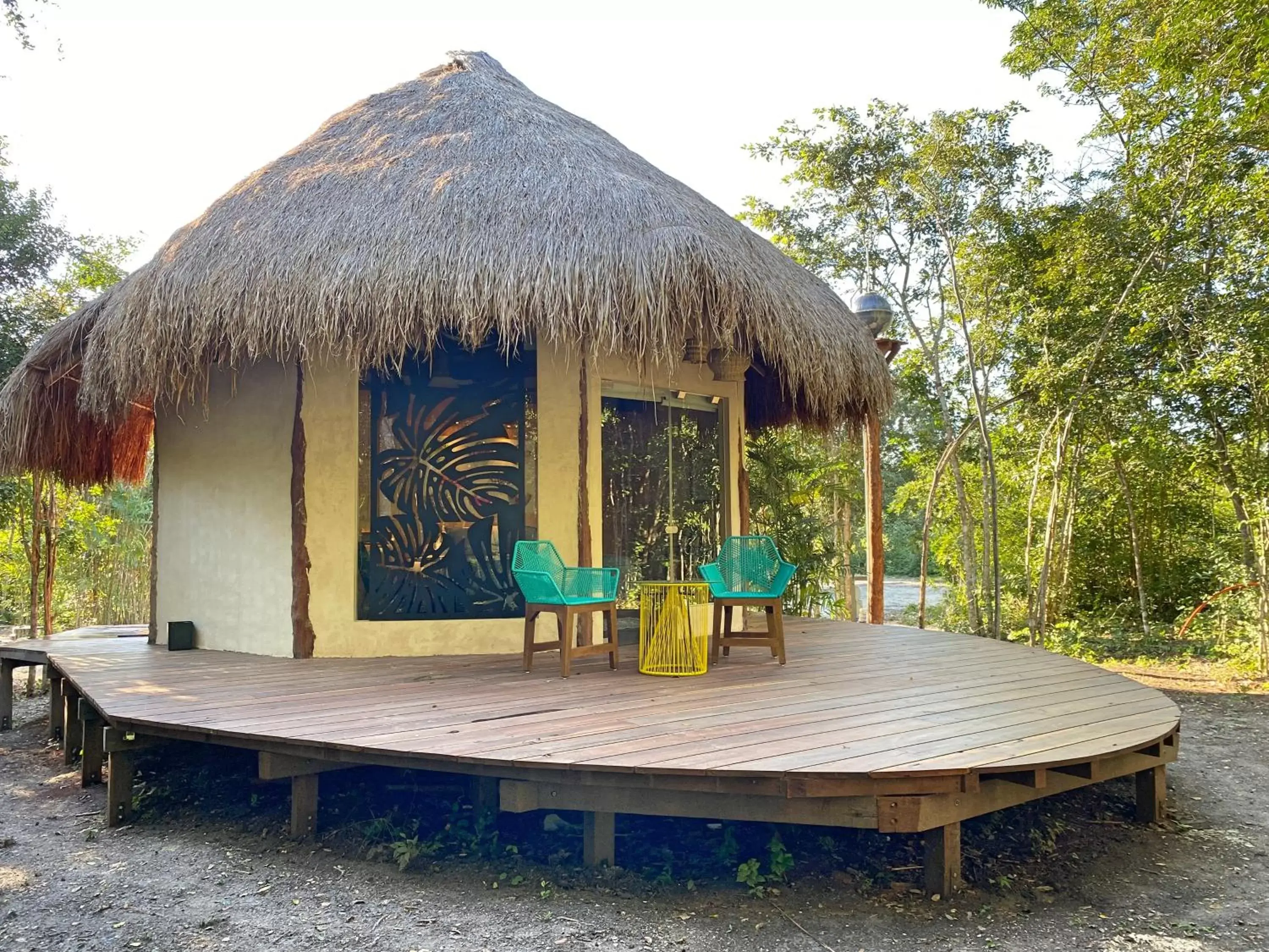 Patio in Casa Kaan Calakmul