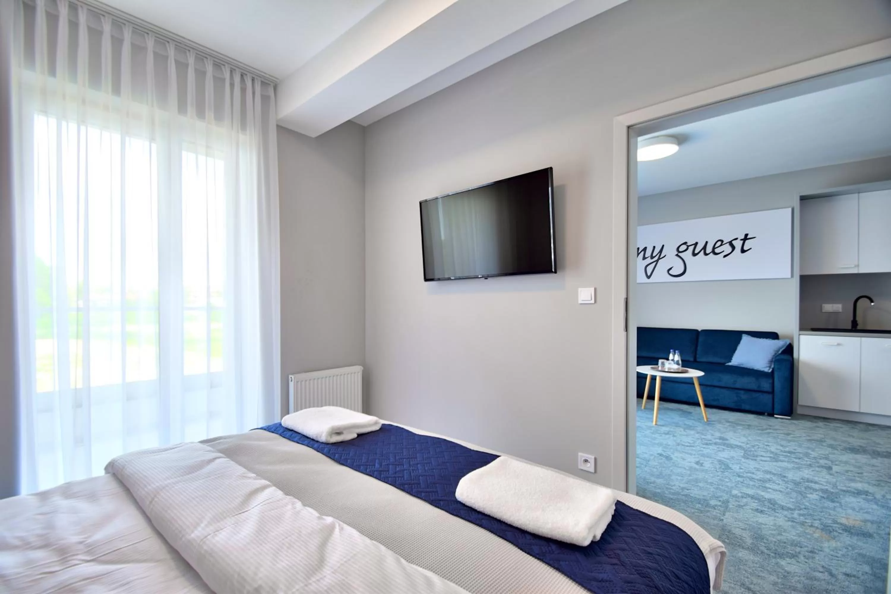 Bed in Savana Resort Mielno