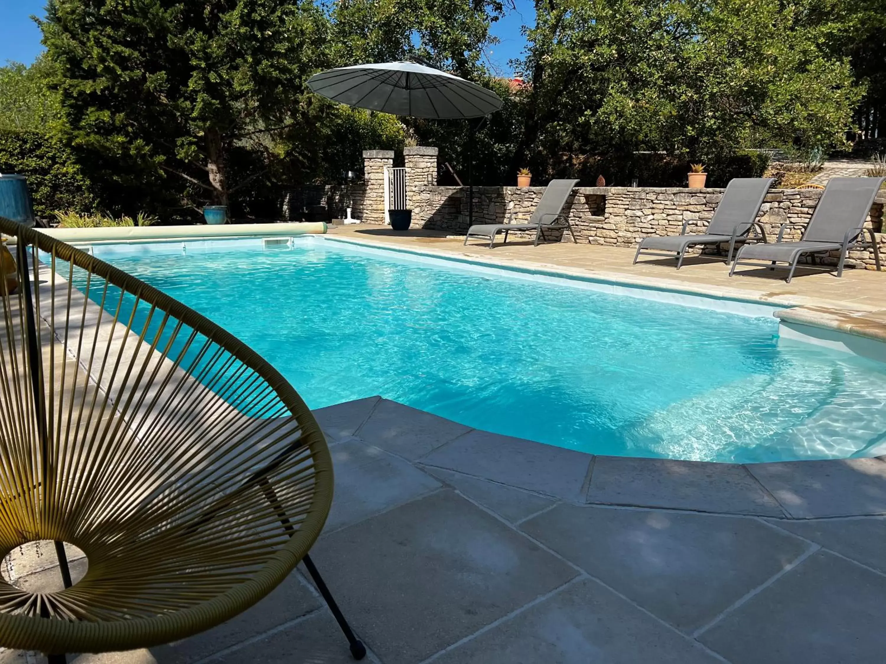 Pool view, Swimming Pool in Le clos des songes.