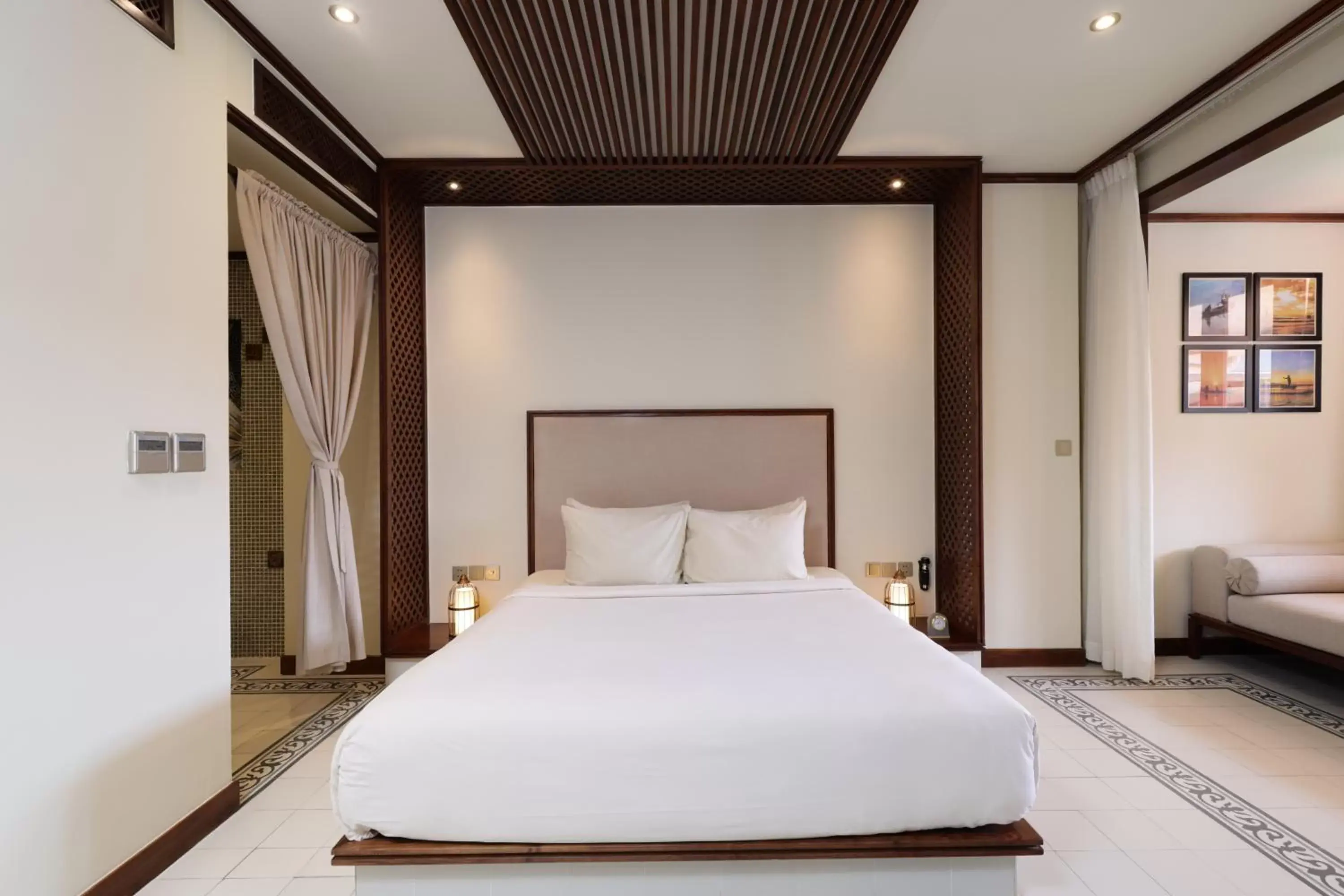 Bed in Almanity Hoi An Resort & Spa