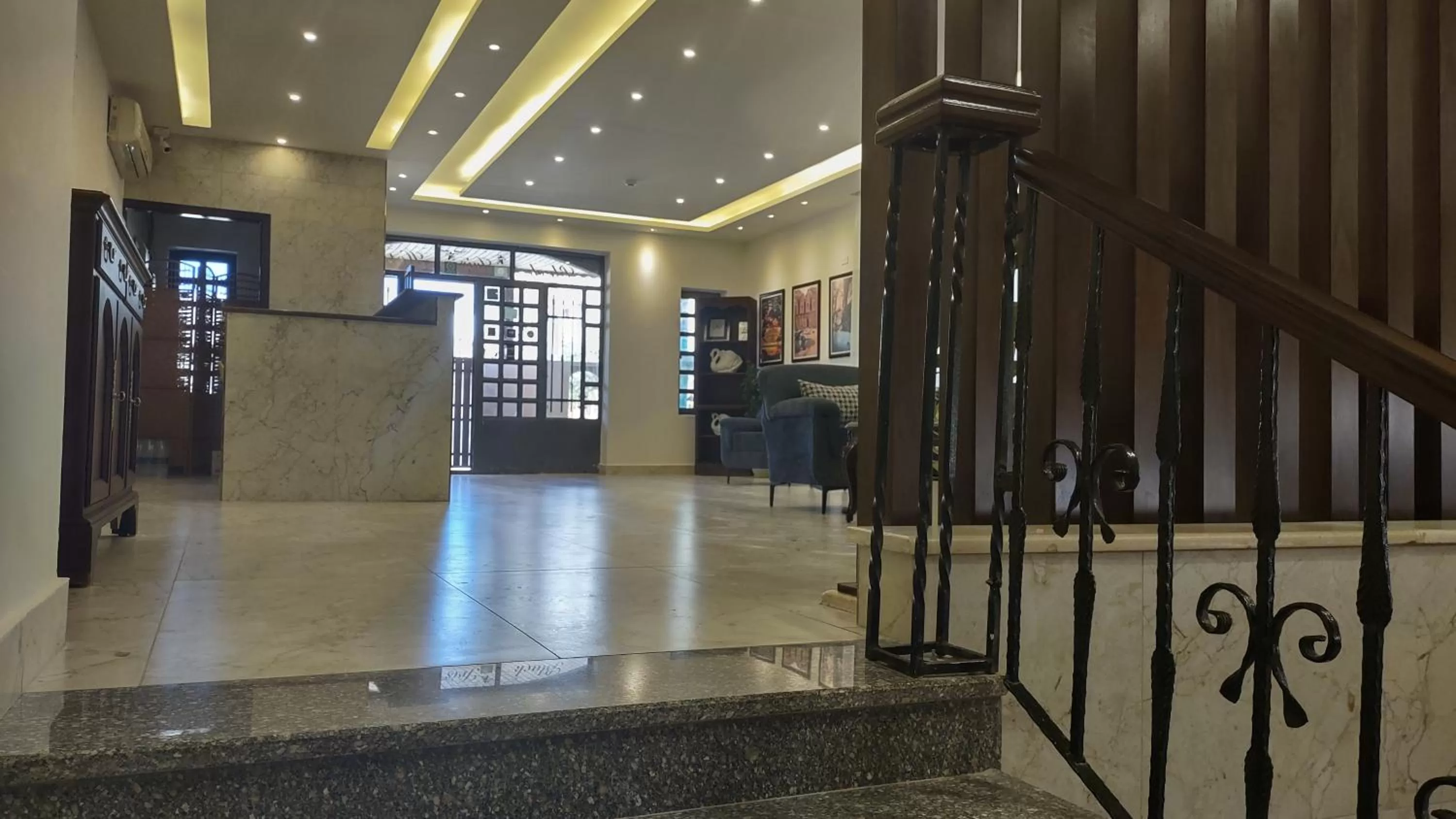 Property building in Black Iris Hotel