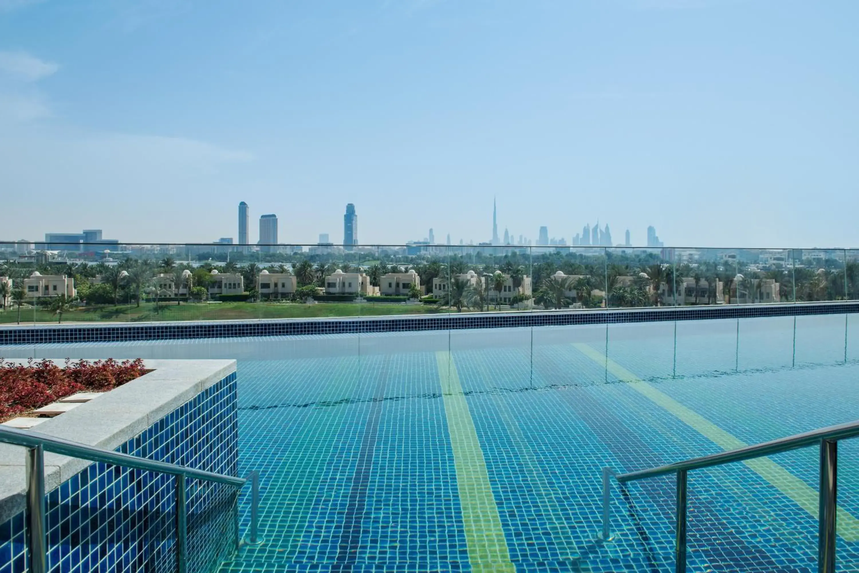 Swimming pool, Tennis/Squash in Aloft Dubai Creek