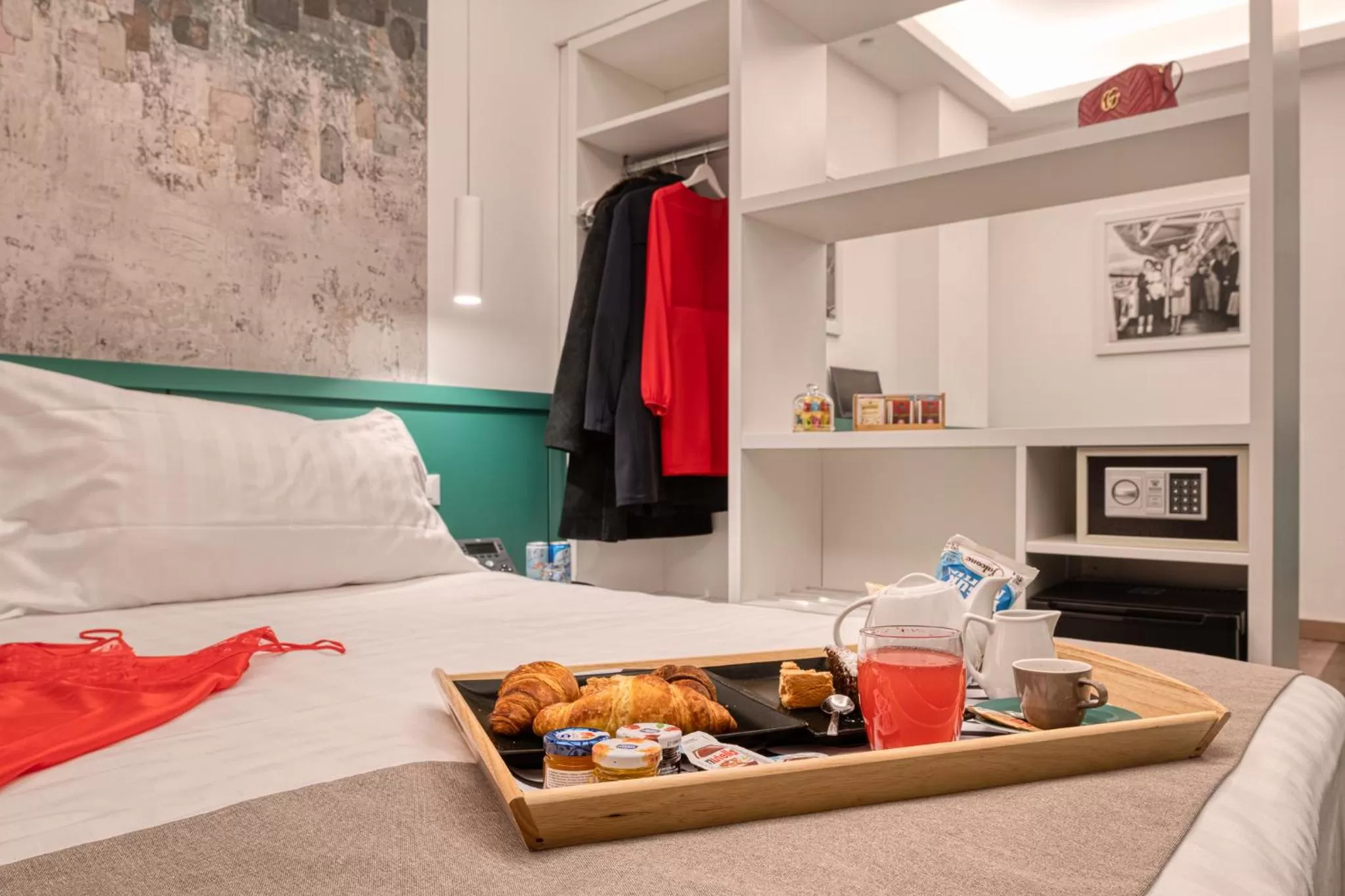 Bed in Smart Hotel Napoli