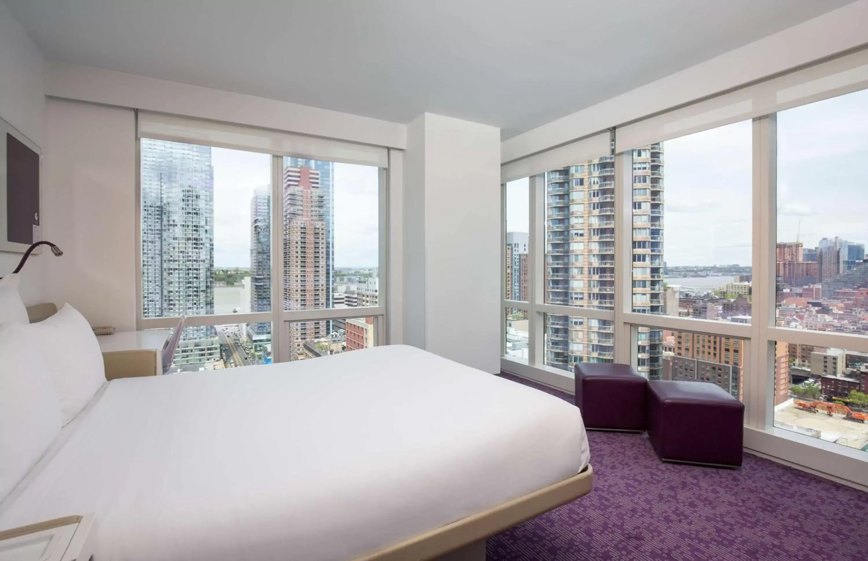 Day, Bed in YOTEL New York Times Square Day, Bed in YOTEL New York Times Square