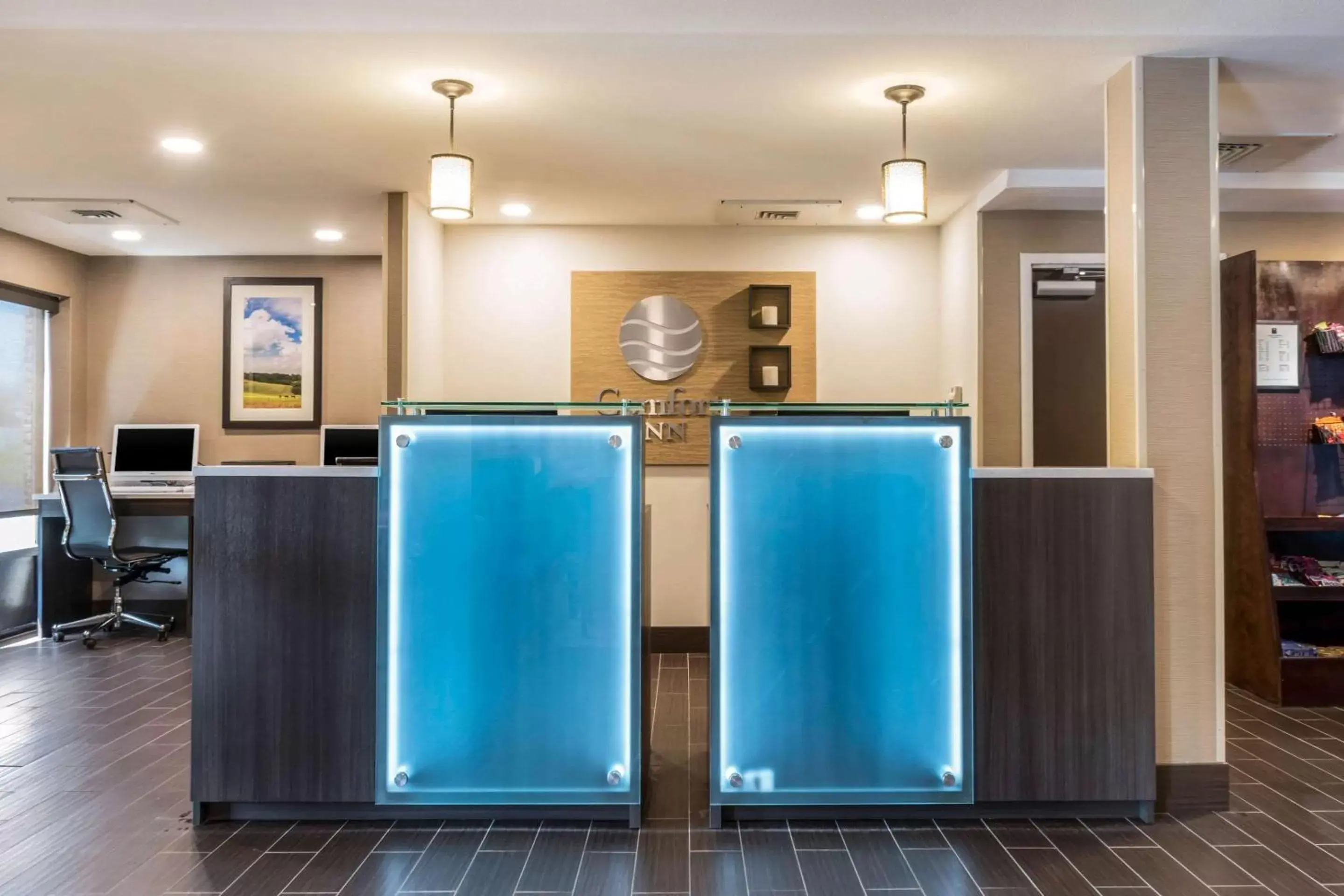 Lobby or reception in Comfort Inn