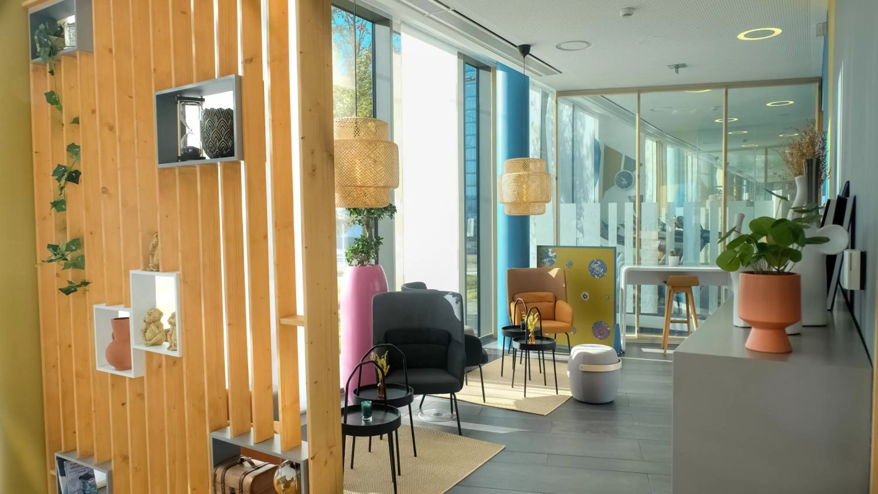 Lobby or reception in Novotel Suites Luxembourg