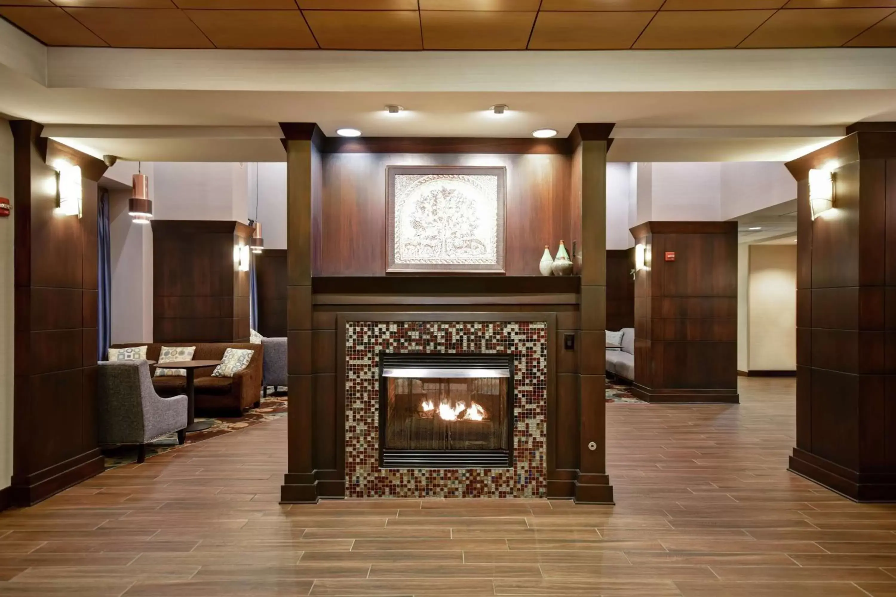 Lobby or reception, Lobby/Reception in Hampton Inn & Suites Detroit-Canton
